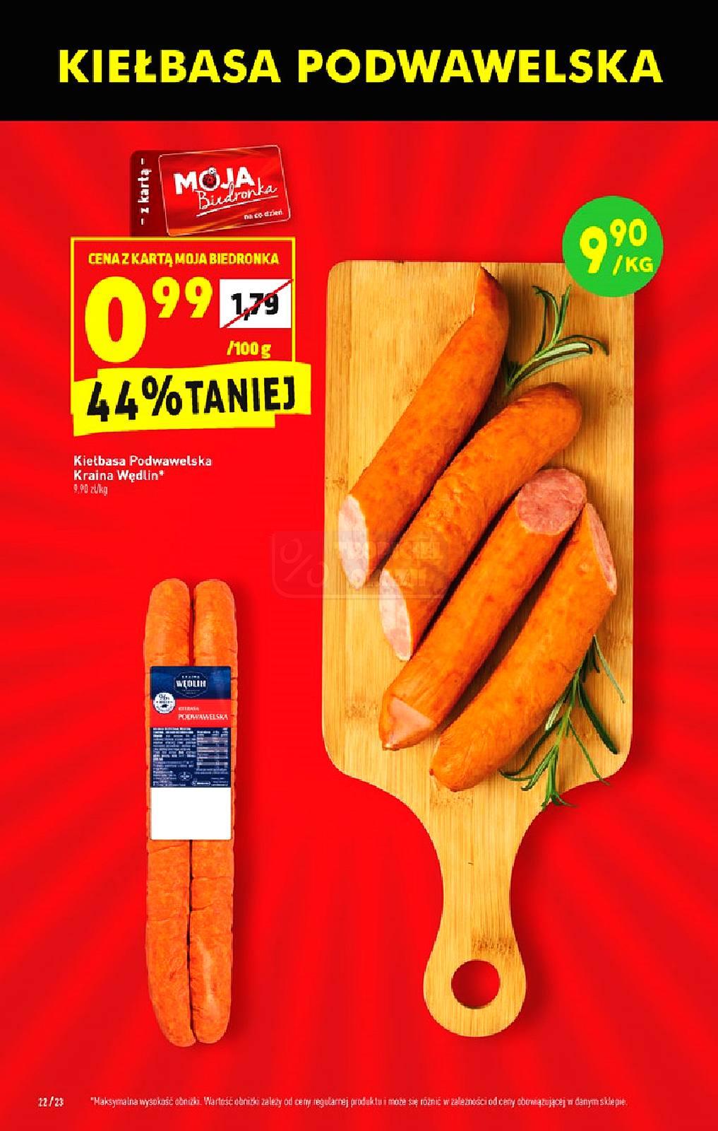 Gazetka promocyjna Biedronka str. 22