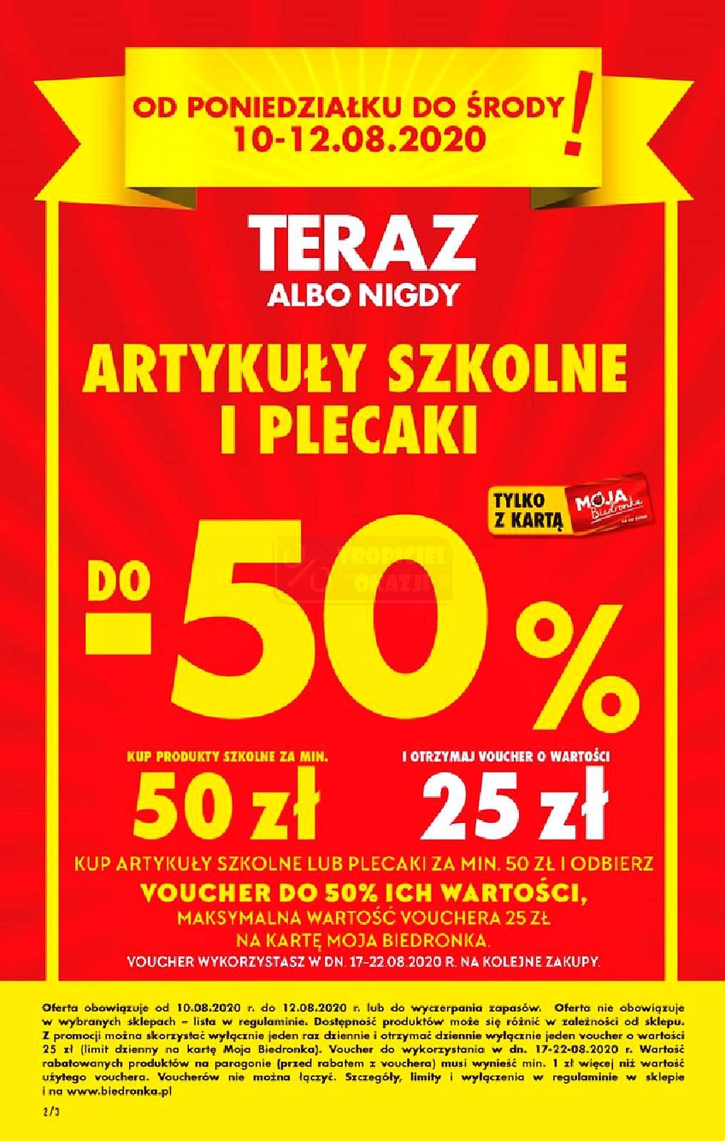Gazetka promocyjna Biedronka str. 2