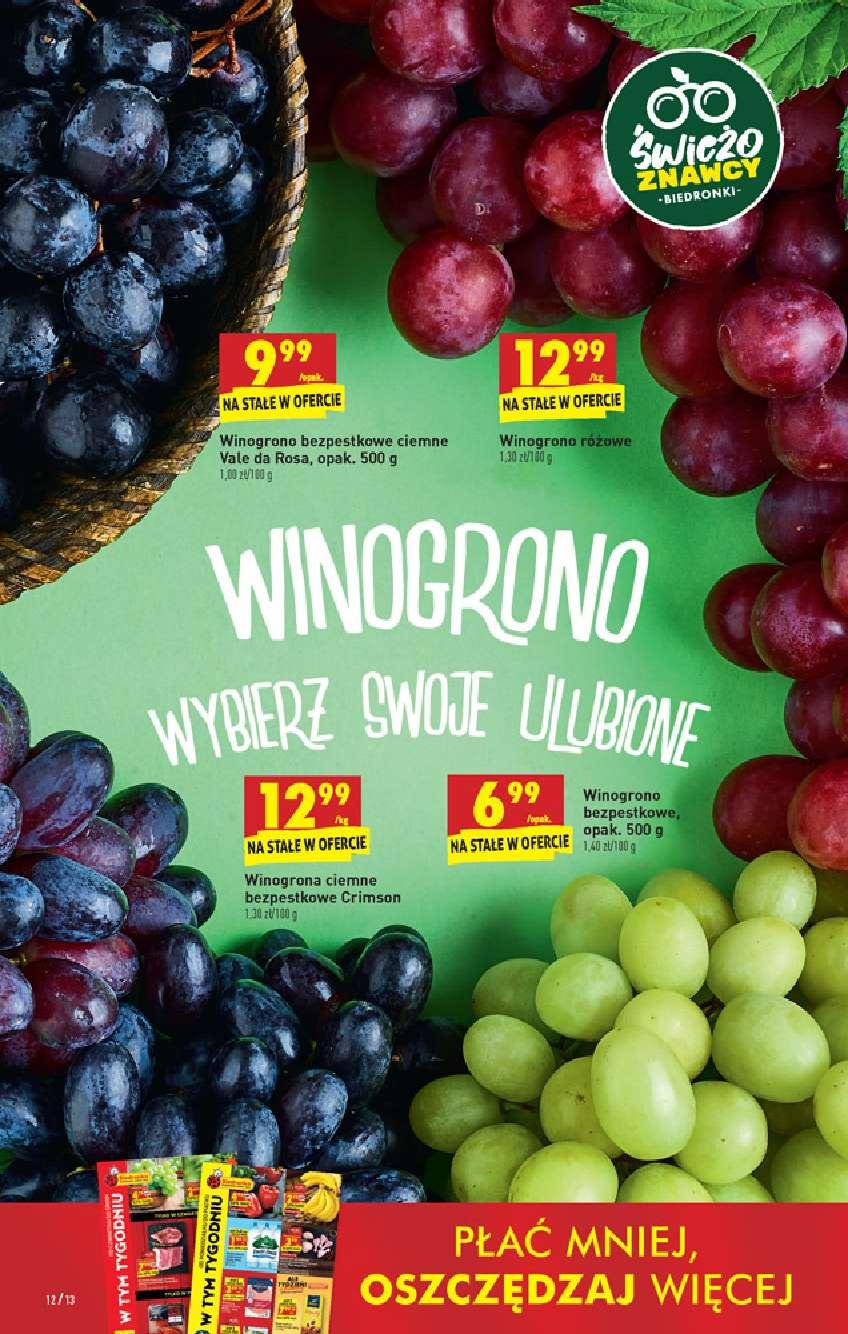 Gazetka promocyjna Biedronka str. 12