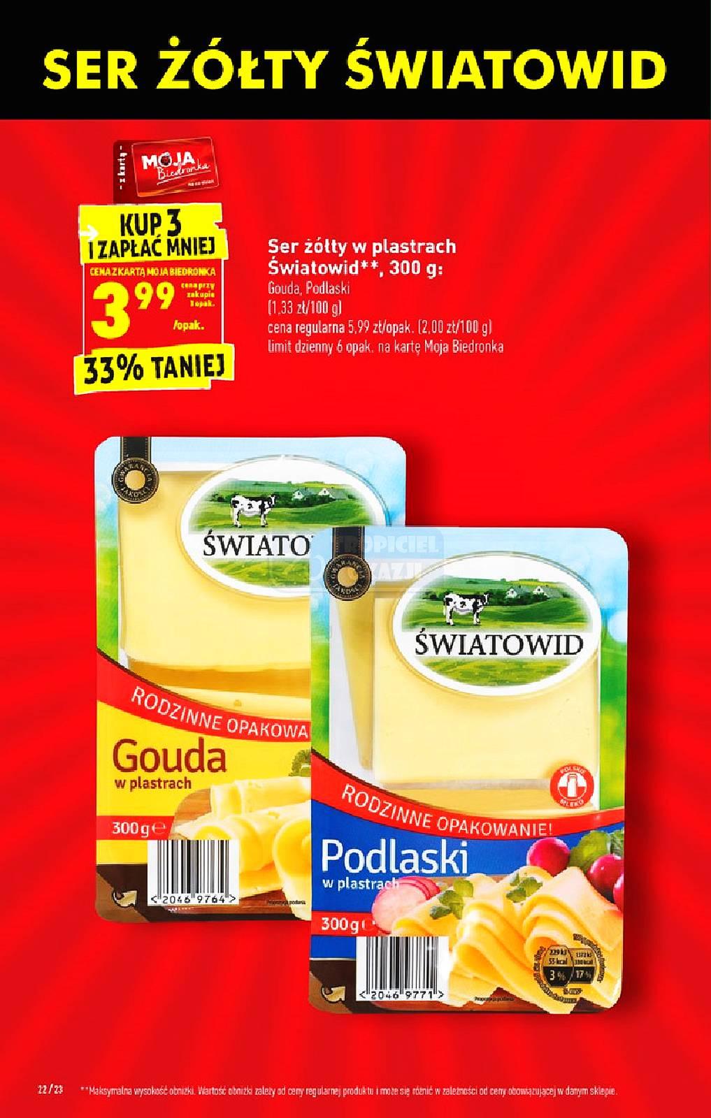 Gazetka promocyjna Biedronka str. 22