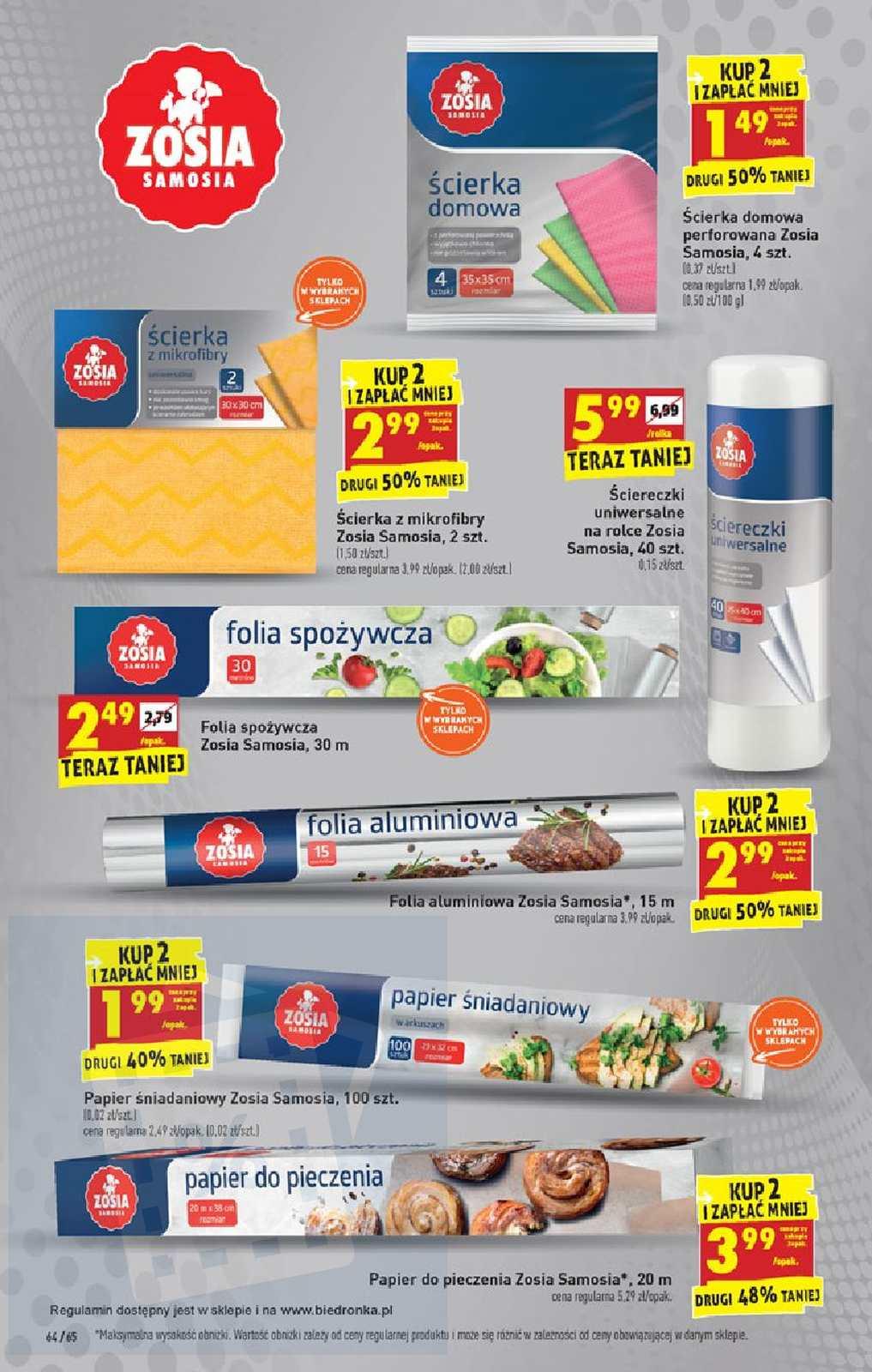 Gazetka promocyjna Biedronka str. 64