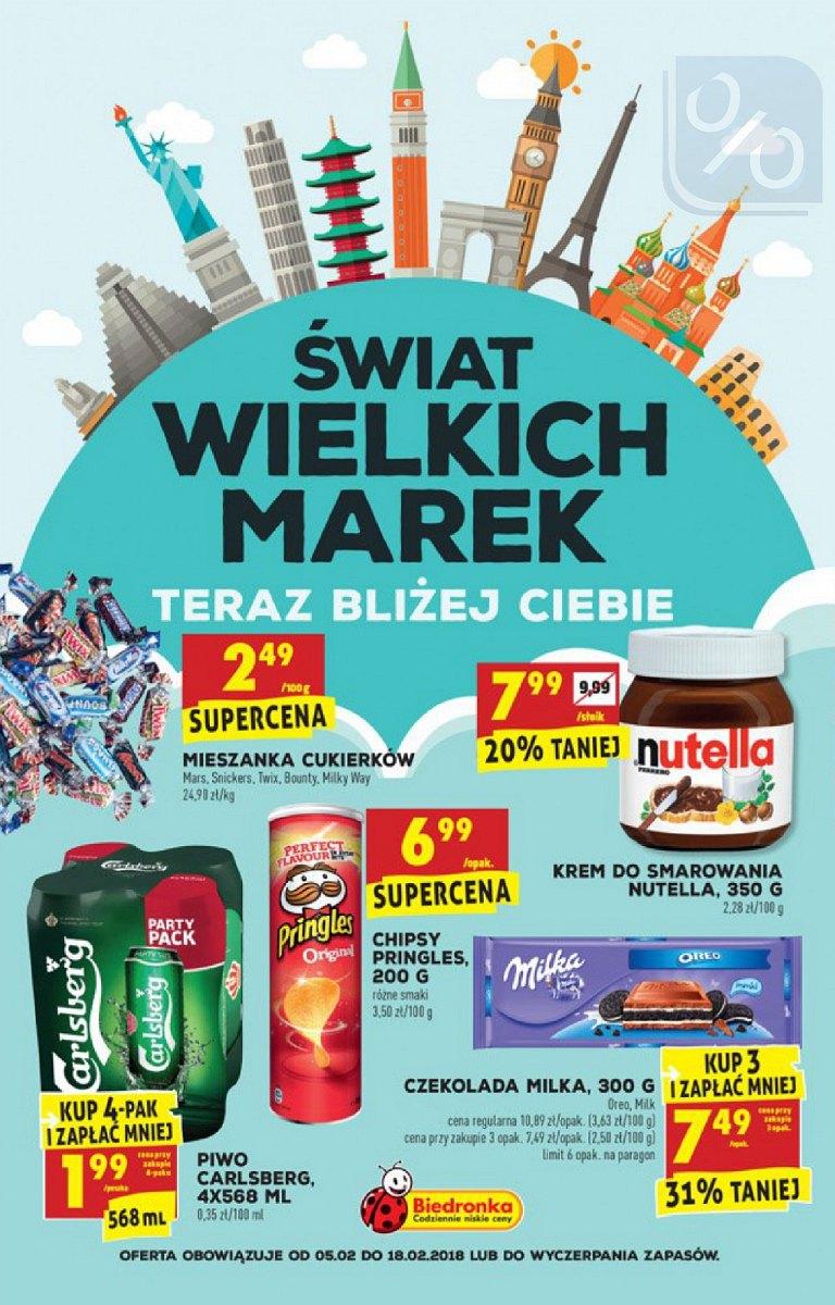 Gazetka promocyjna Biedronka str. 1