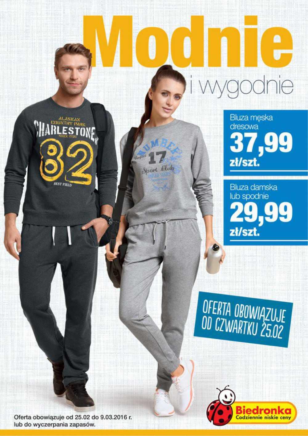 Gazetka promocyjna Biedronka str. 1