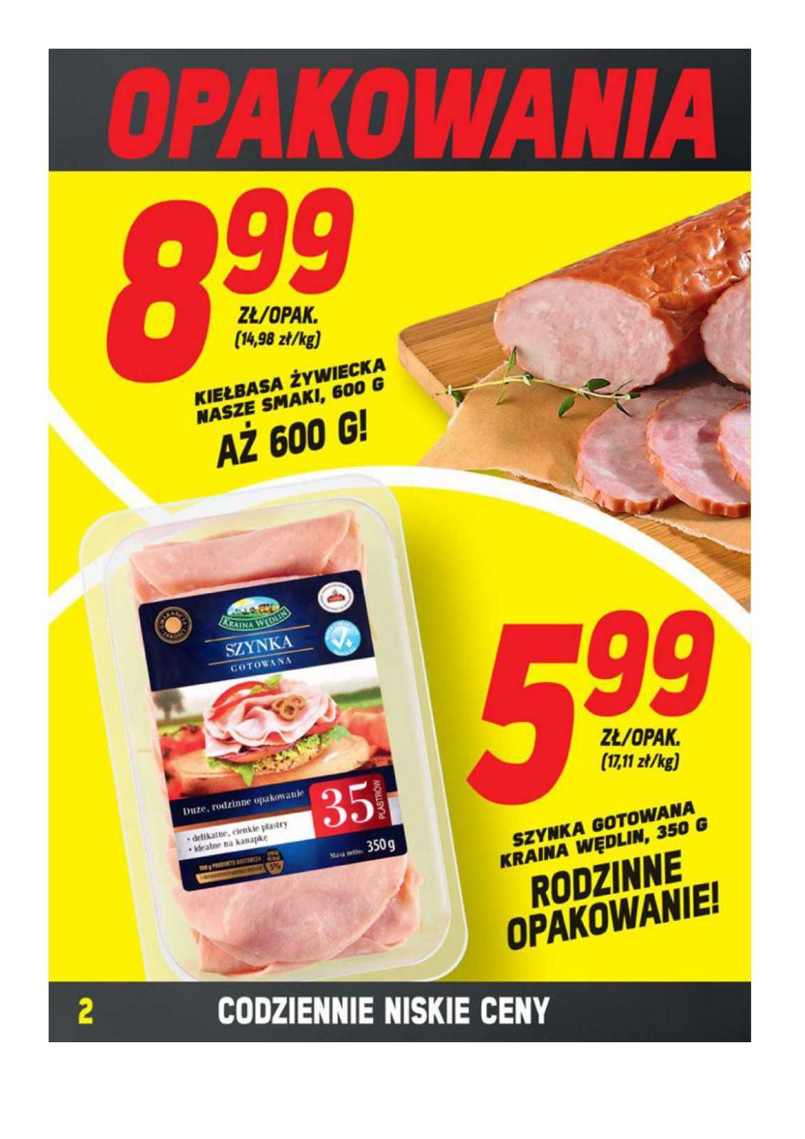 Gazetka promocyjna Biedronka str. 2