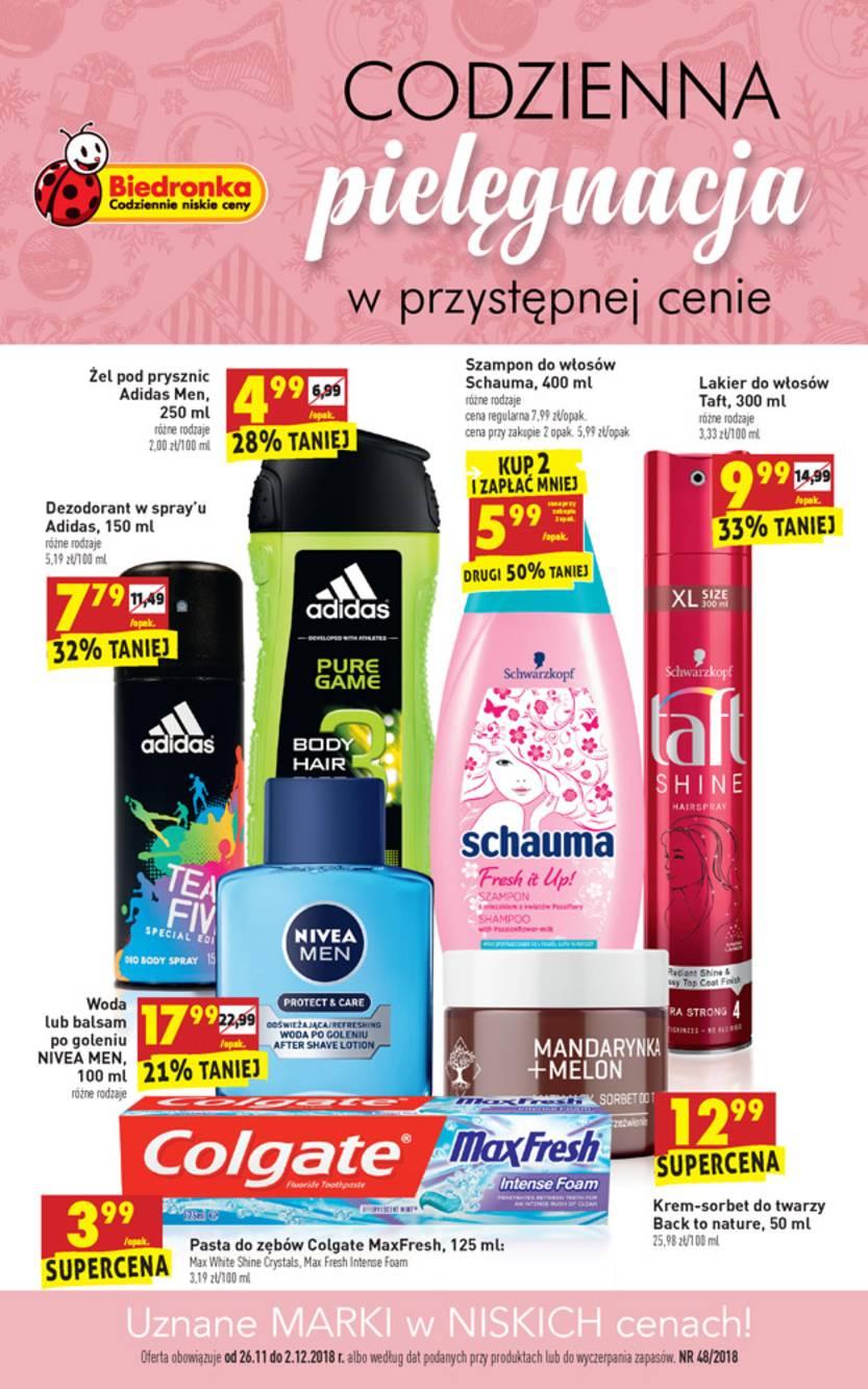 Gazetka promocyjna Biedronka str. 1