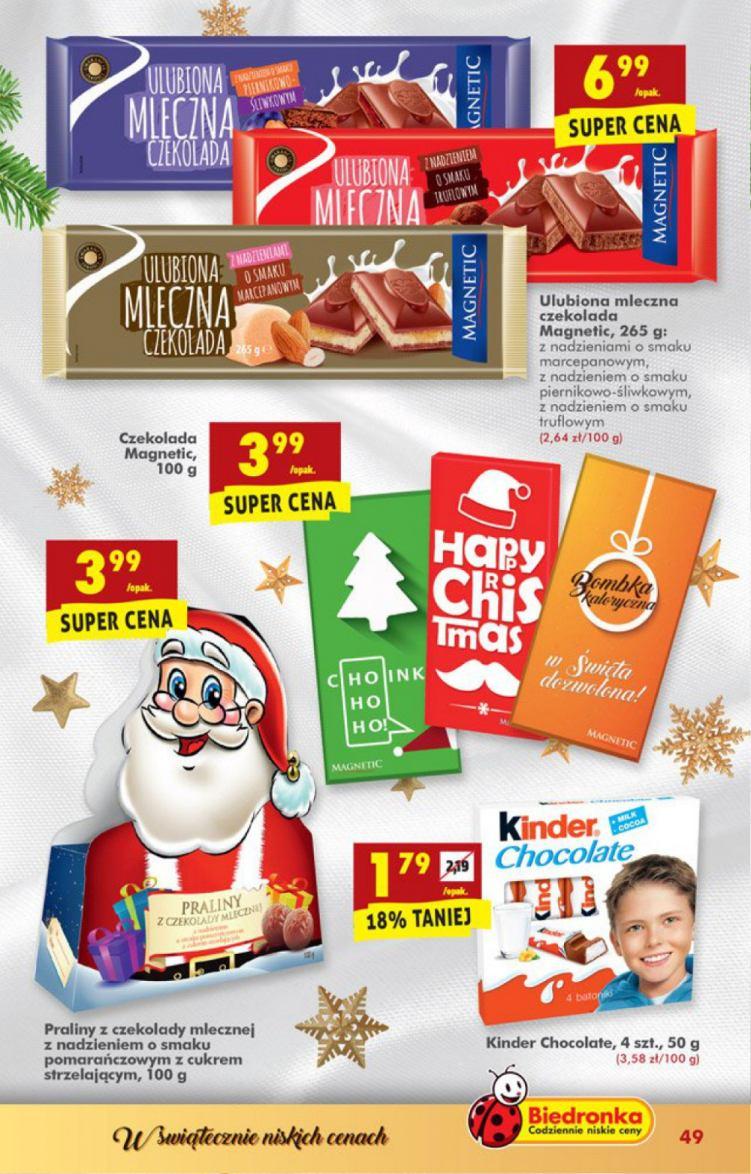 Gazetka promocyjna Biedronka str. 49