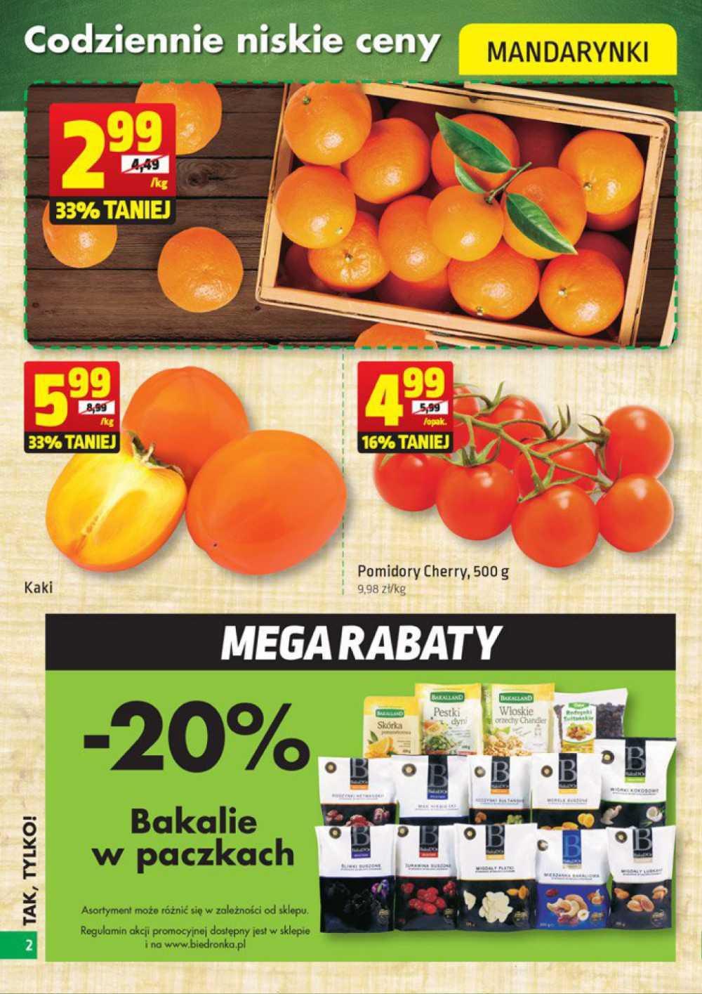 Gazetka promocyjna Biedronka str. 2