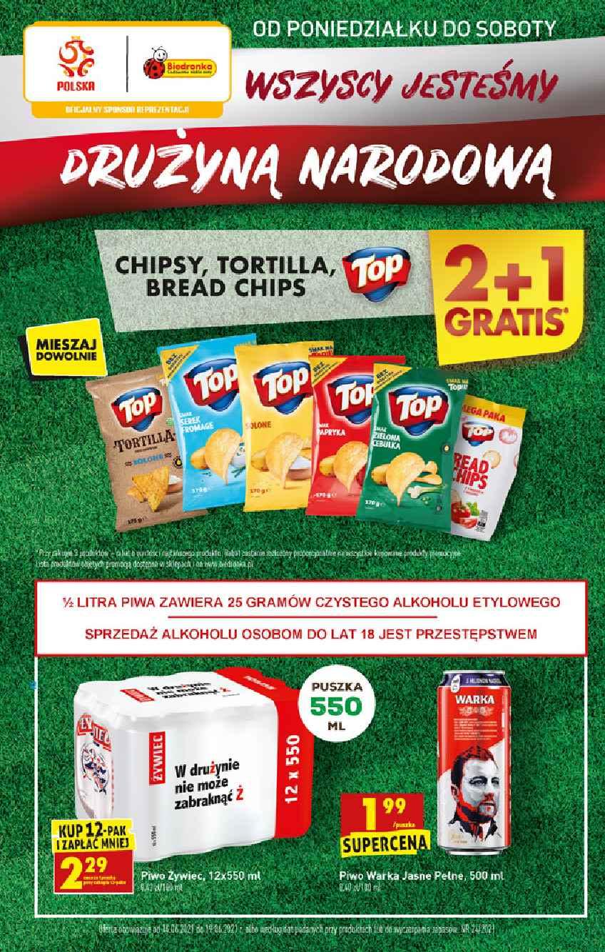 Gazetka promocyjna Biedronka str. 1