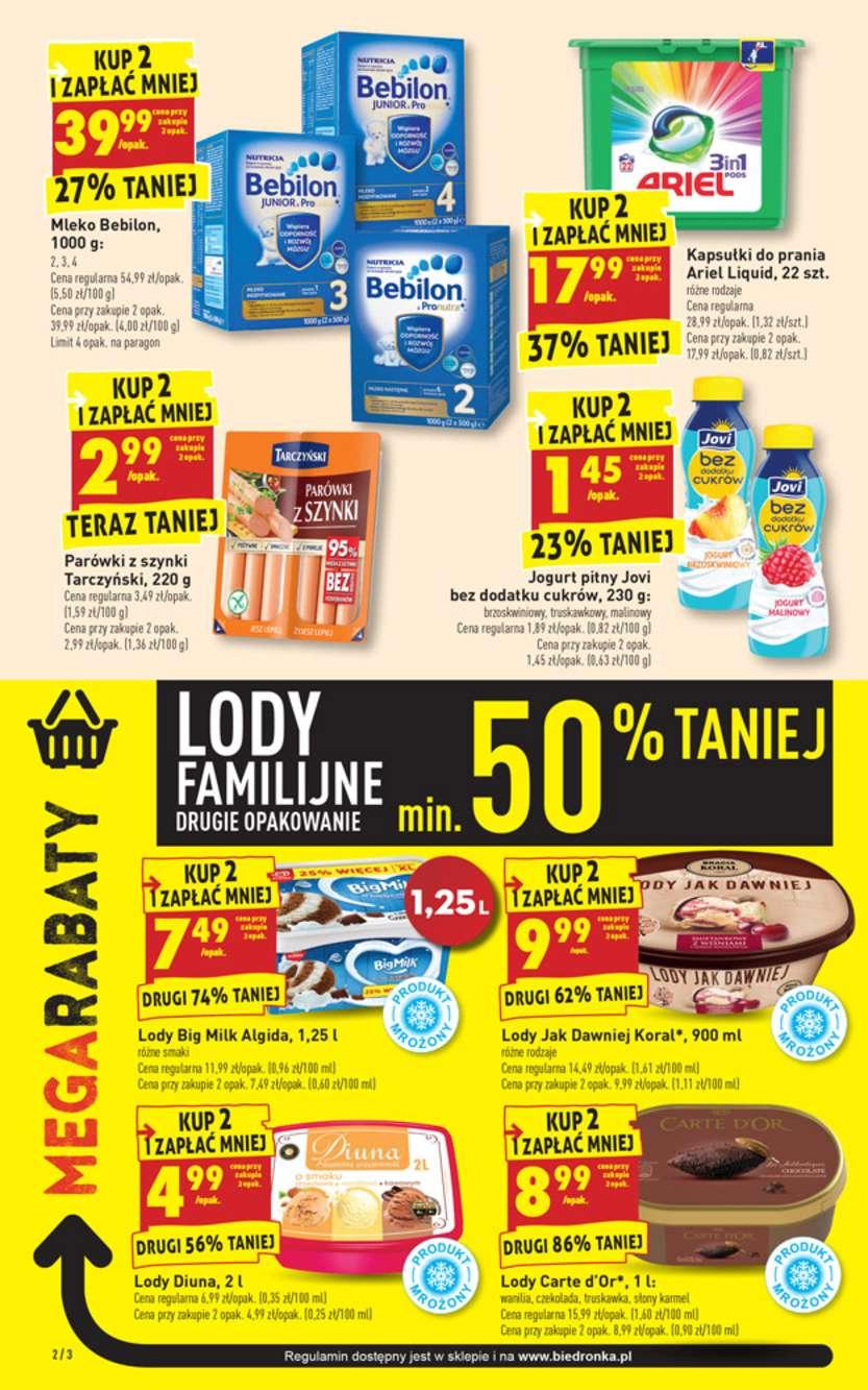 Gazetka promocyjna Biedronka str. 2