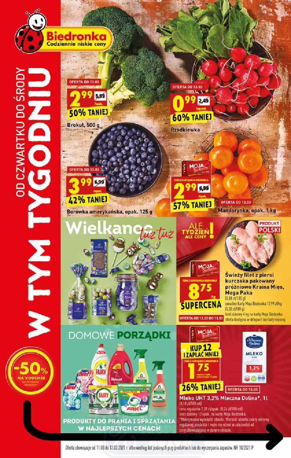 Gazetka promocyjna Biedronka str. 1