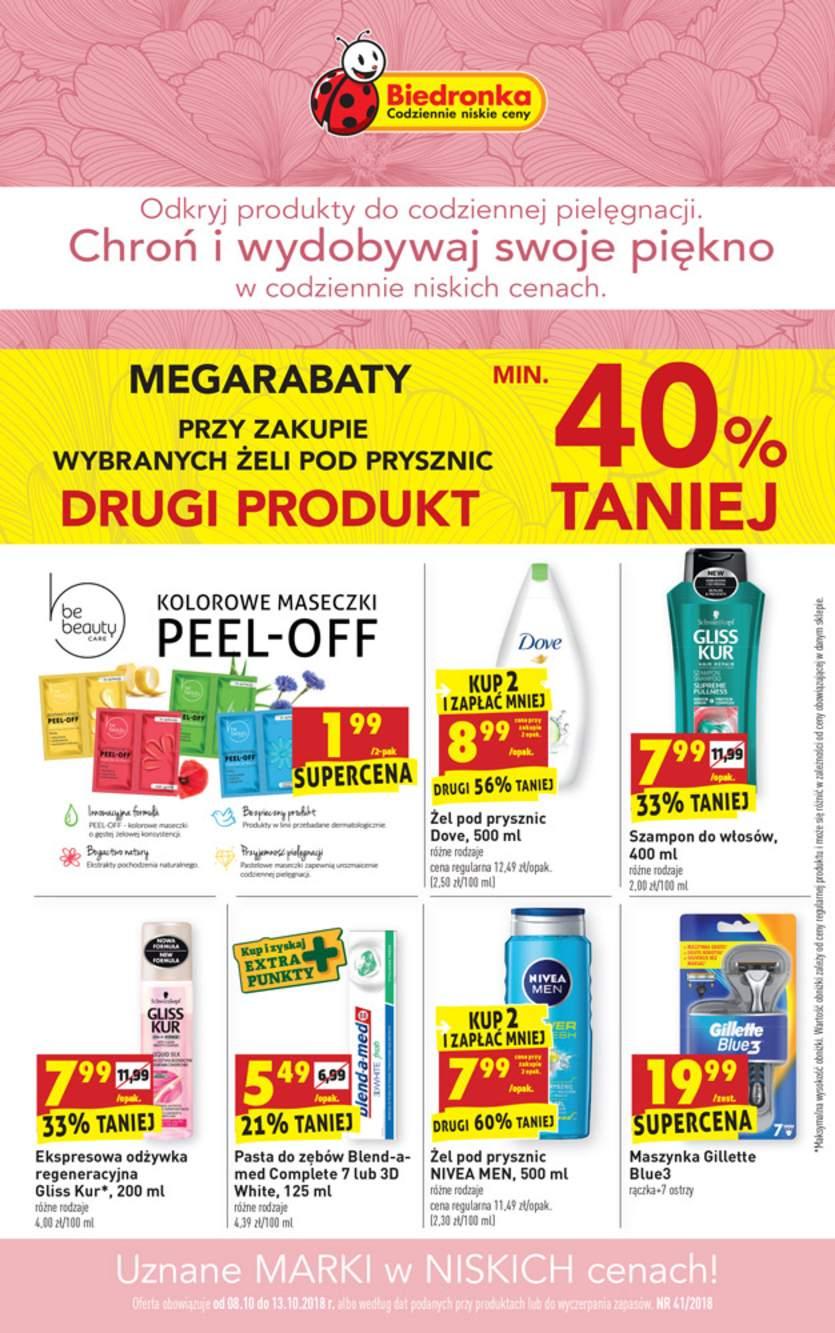 Gazetka promocyjna Biedronka str. 1