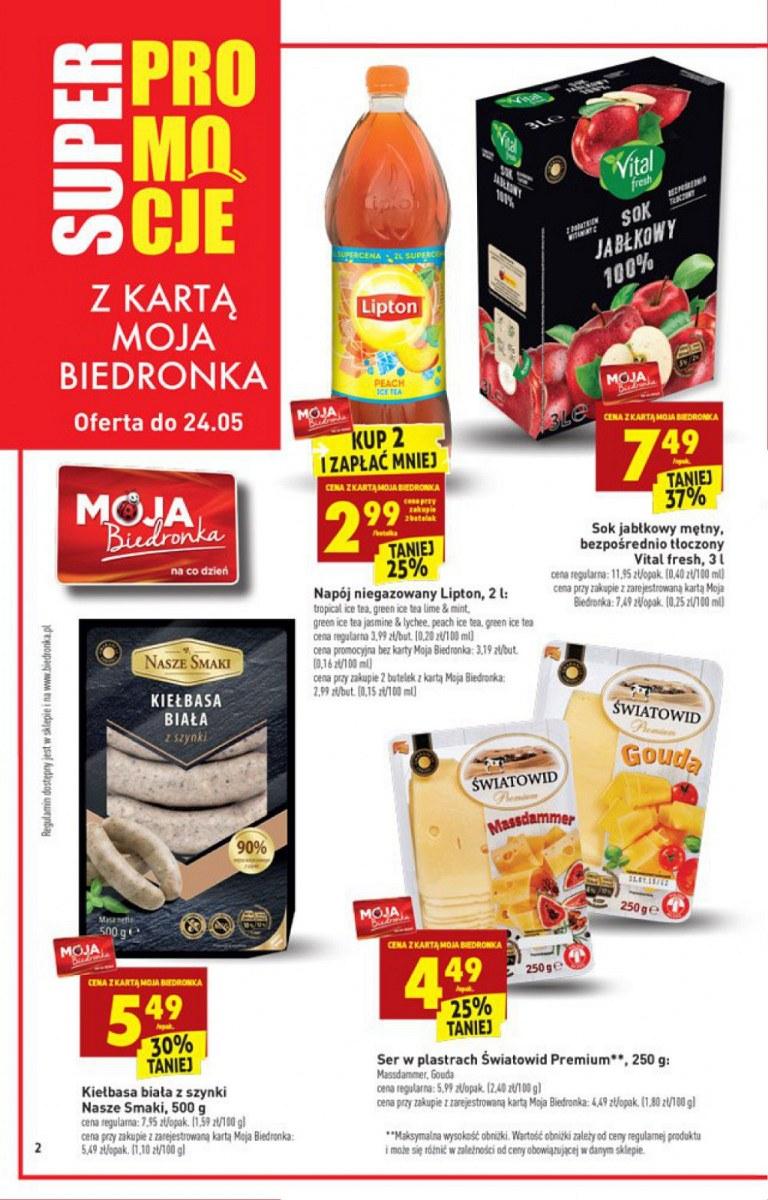 Gazetka promocyjna Biedronka str. 2