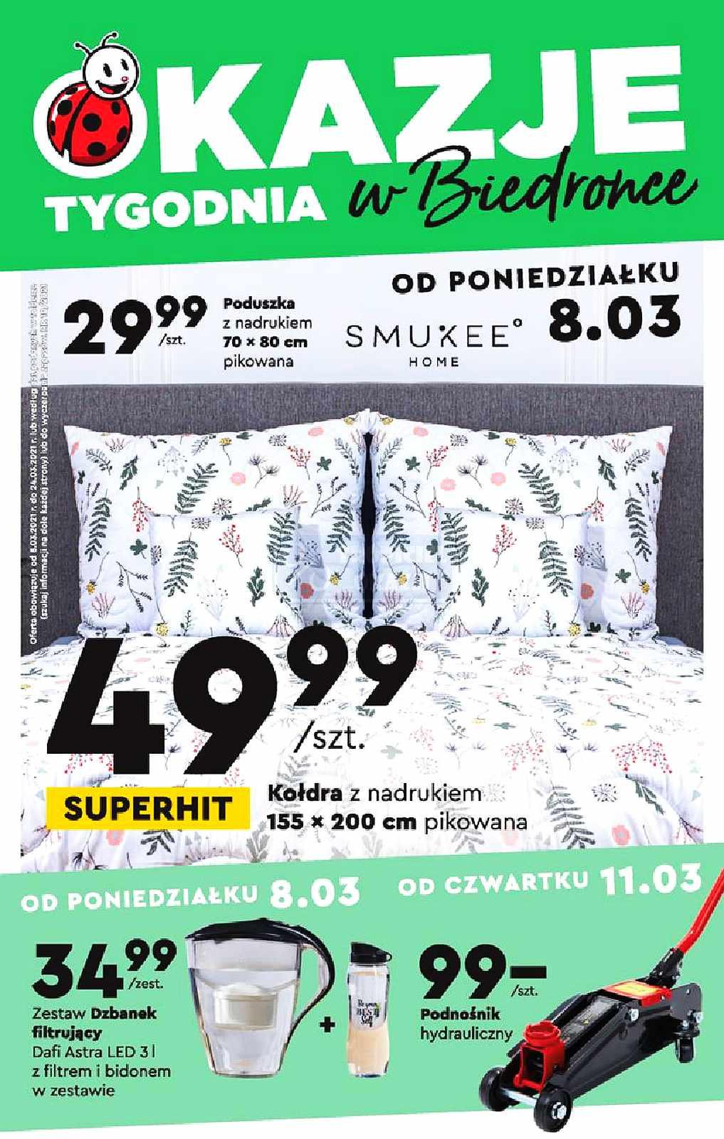 Gazetka promocyjna Biedronka str. 1