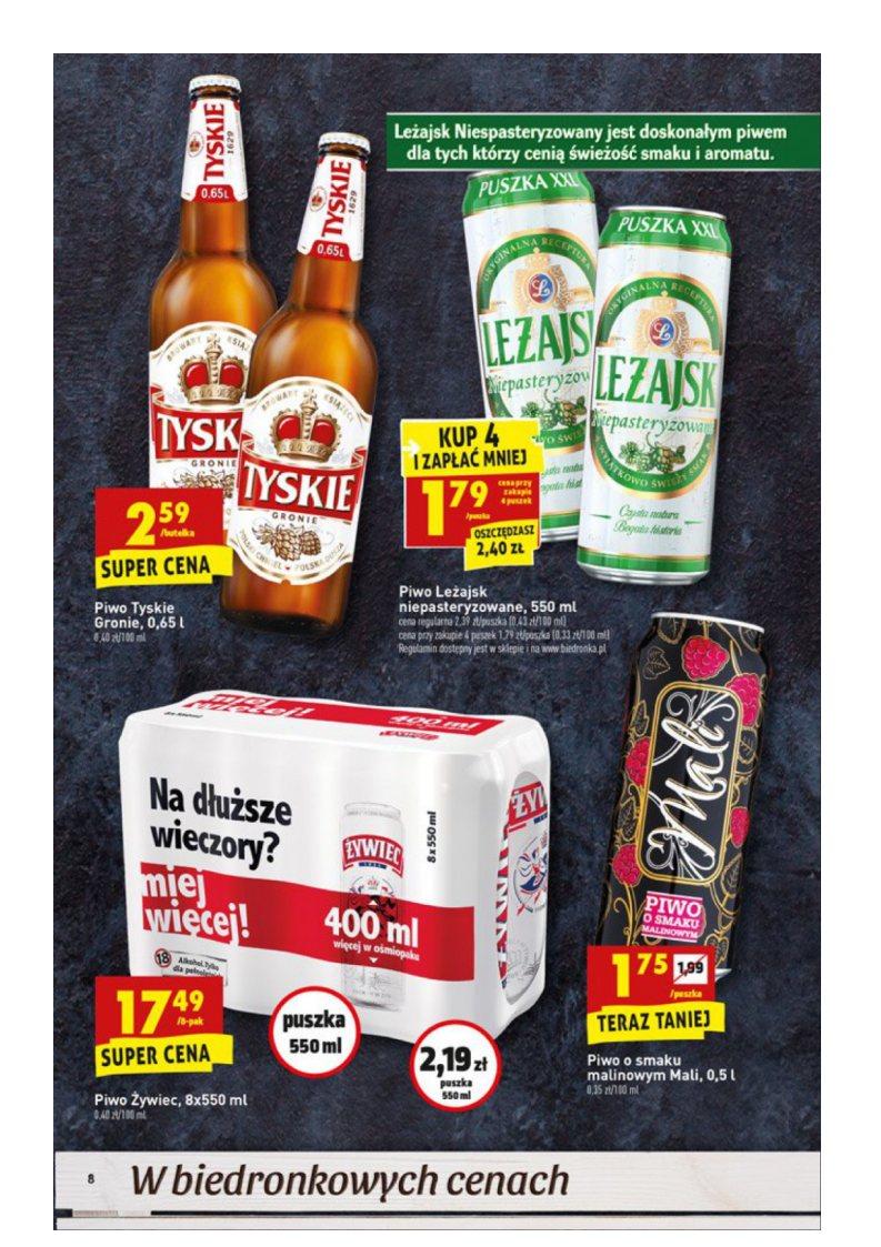 Gazetka promocyjna Biedronka str. 8