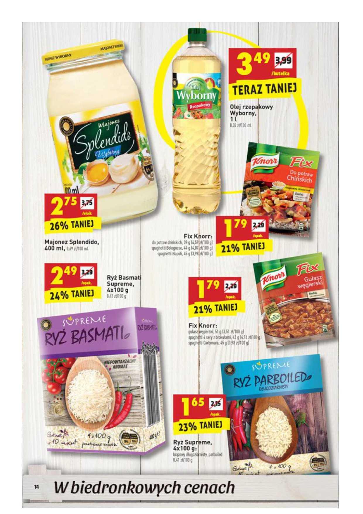 Gazetka promocyjna Biedronka str. 14