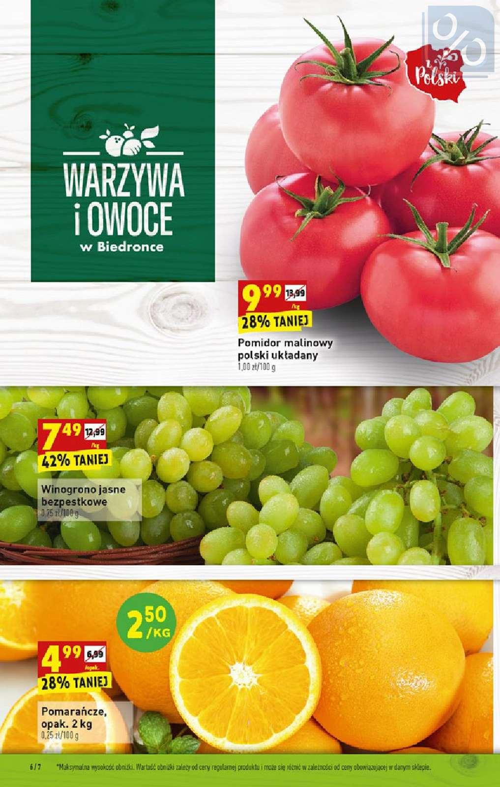 Gazetka promocyjna Biedronka str. 6