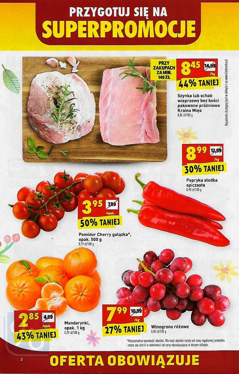 Gazetka promocyjna Biedronka str. 2