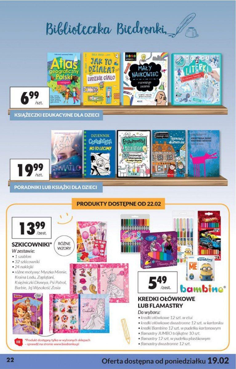 Gazetka promocyjna Biedronka str. 22