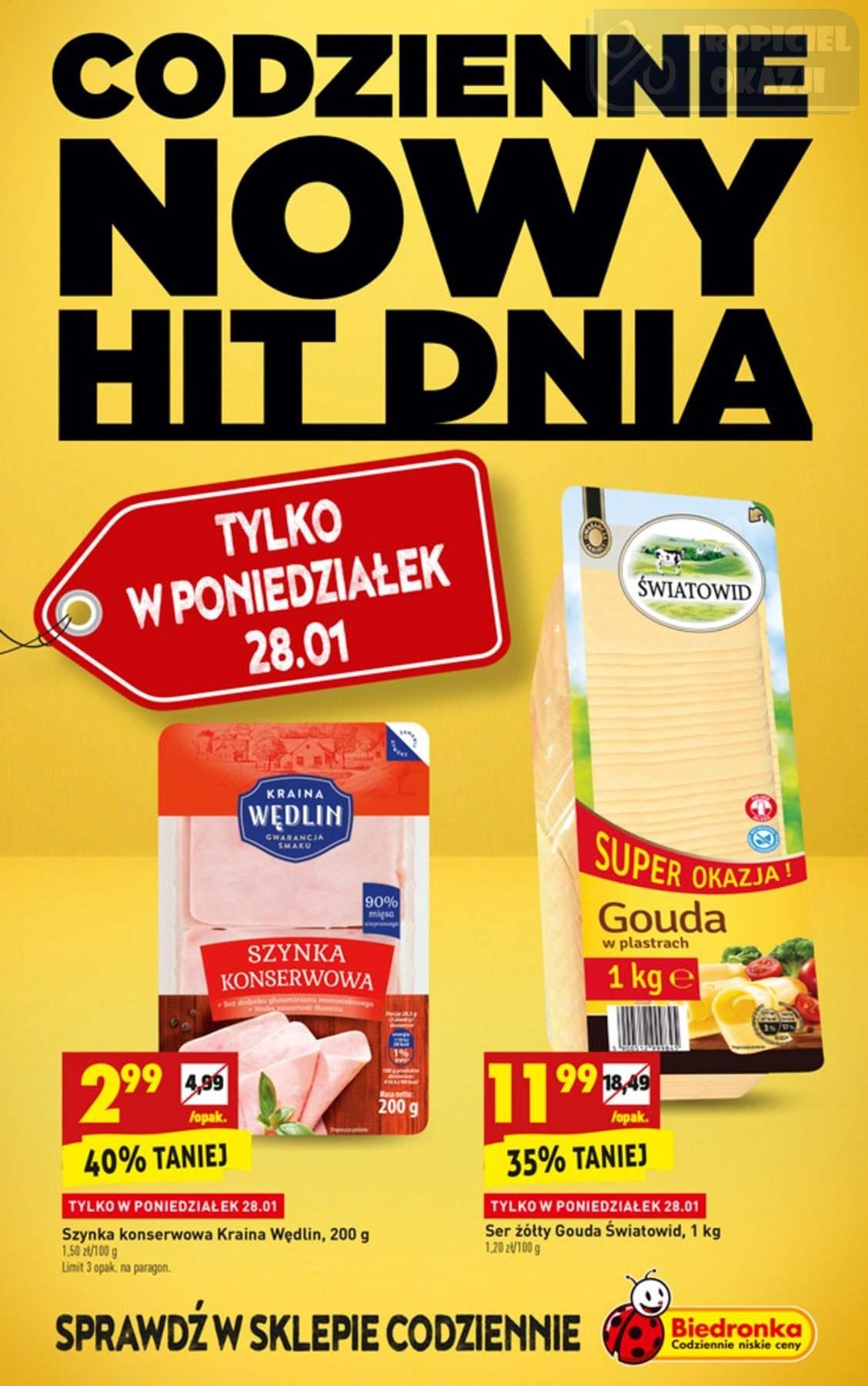 Gazetka promocyjna Biedronka str. 3