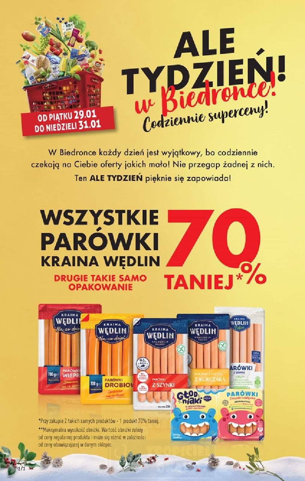 Gazetka promocyjna Biedronka str. 2