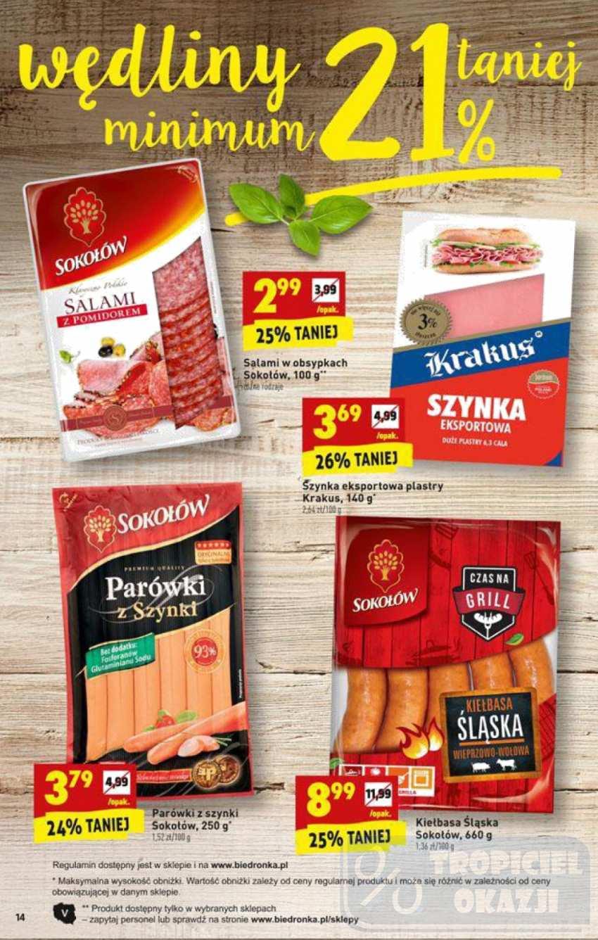 Gazetka promocyjna Biedronka str. 14