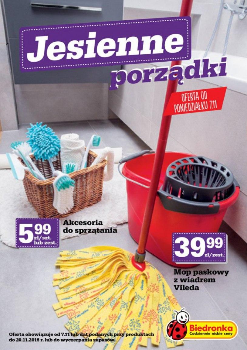 Gazetka promocyjna Biedronka str. 1