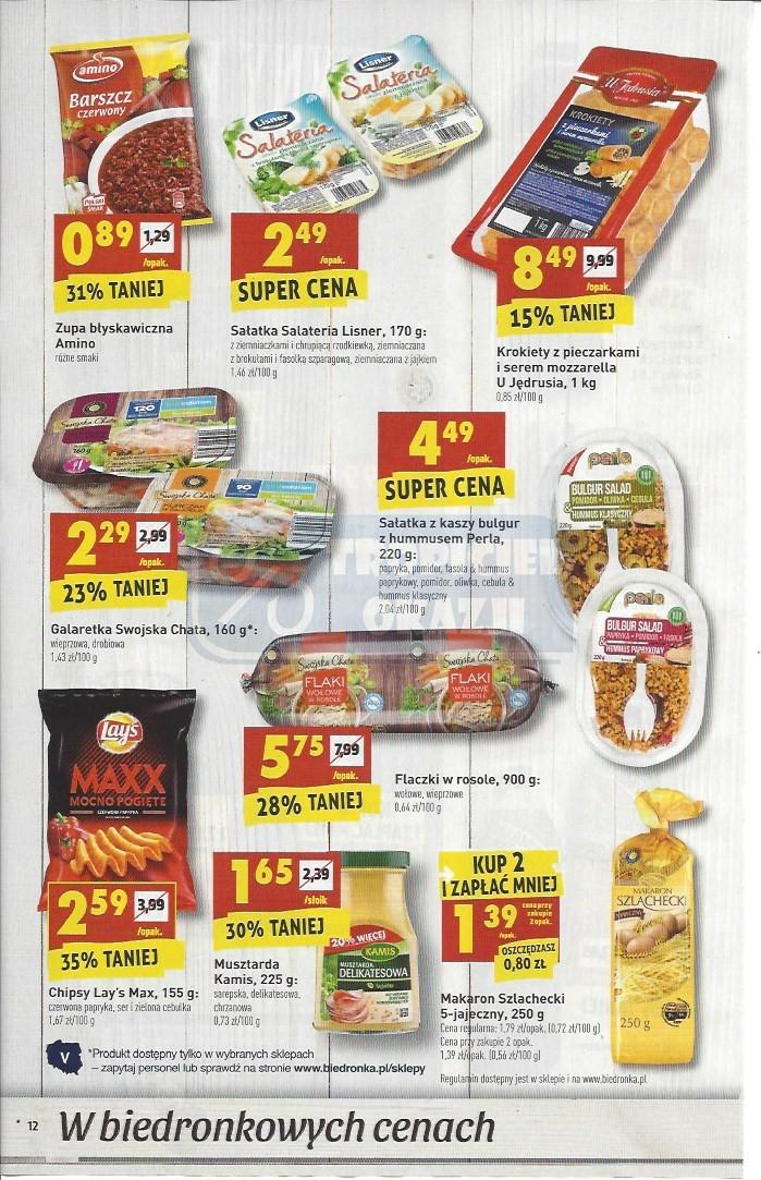 Gazetka promocyjna Biedronka str. 12