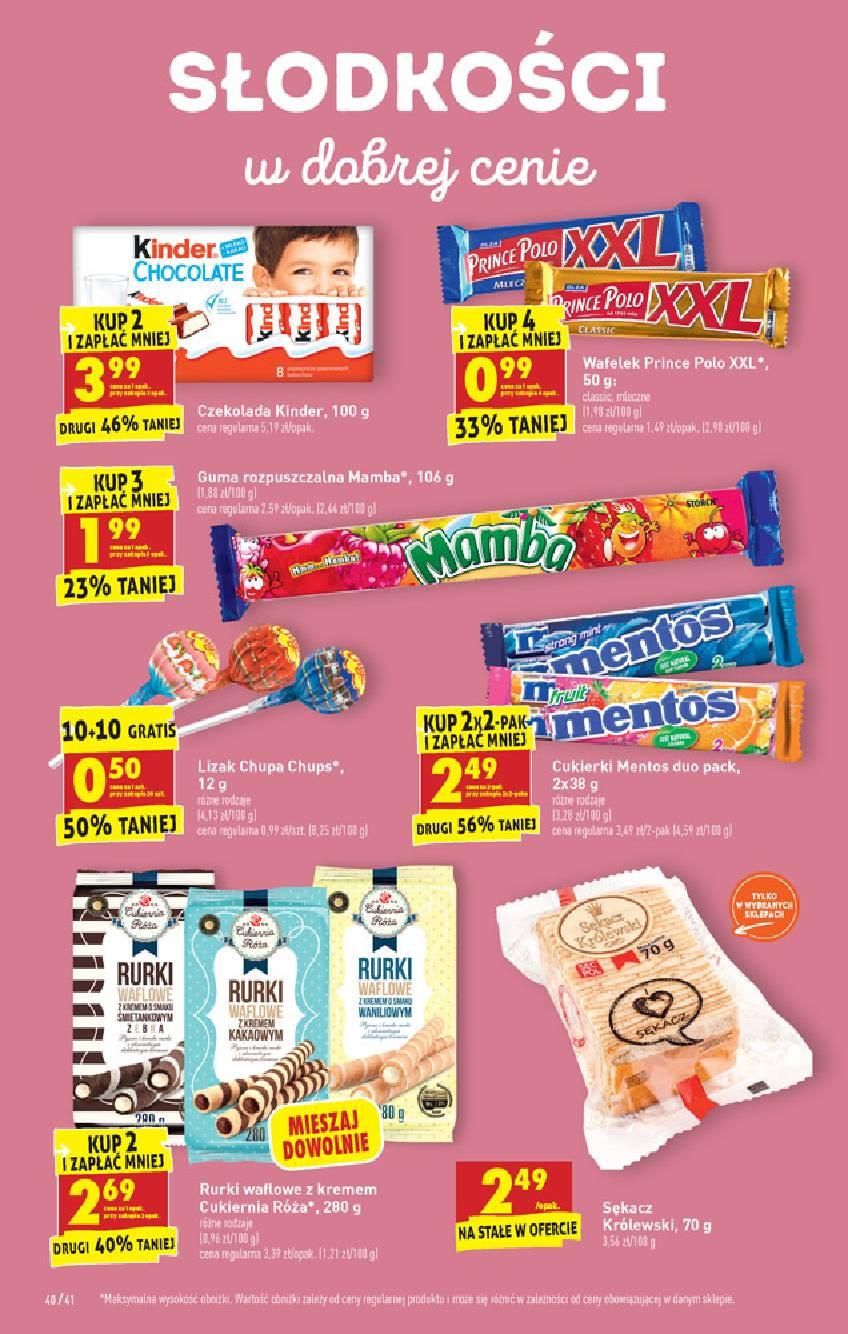 Gazetka promocyjna Biedronka str. 40