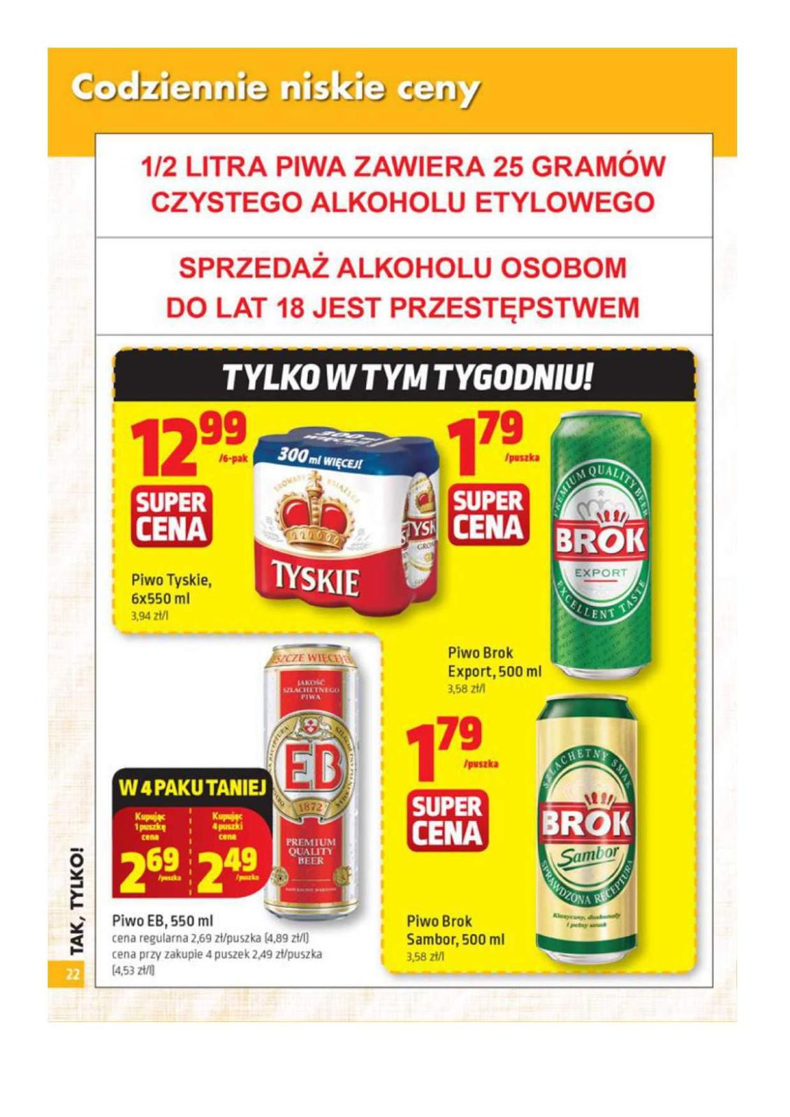 Gazetka promocyjna Biedronka str. 22