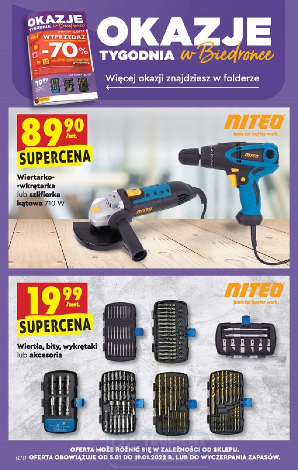 Gazetka promocyjna Biedronka str. 62