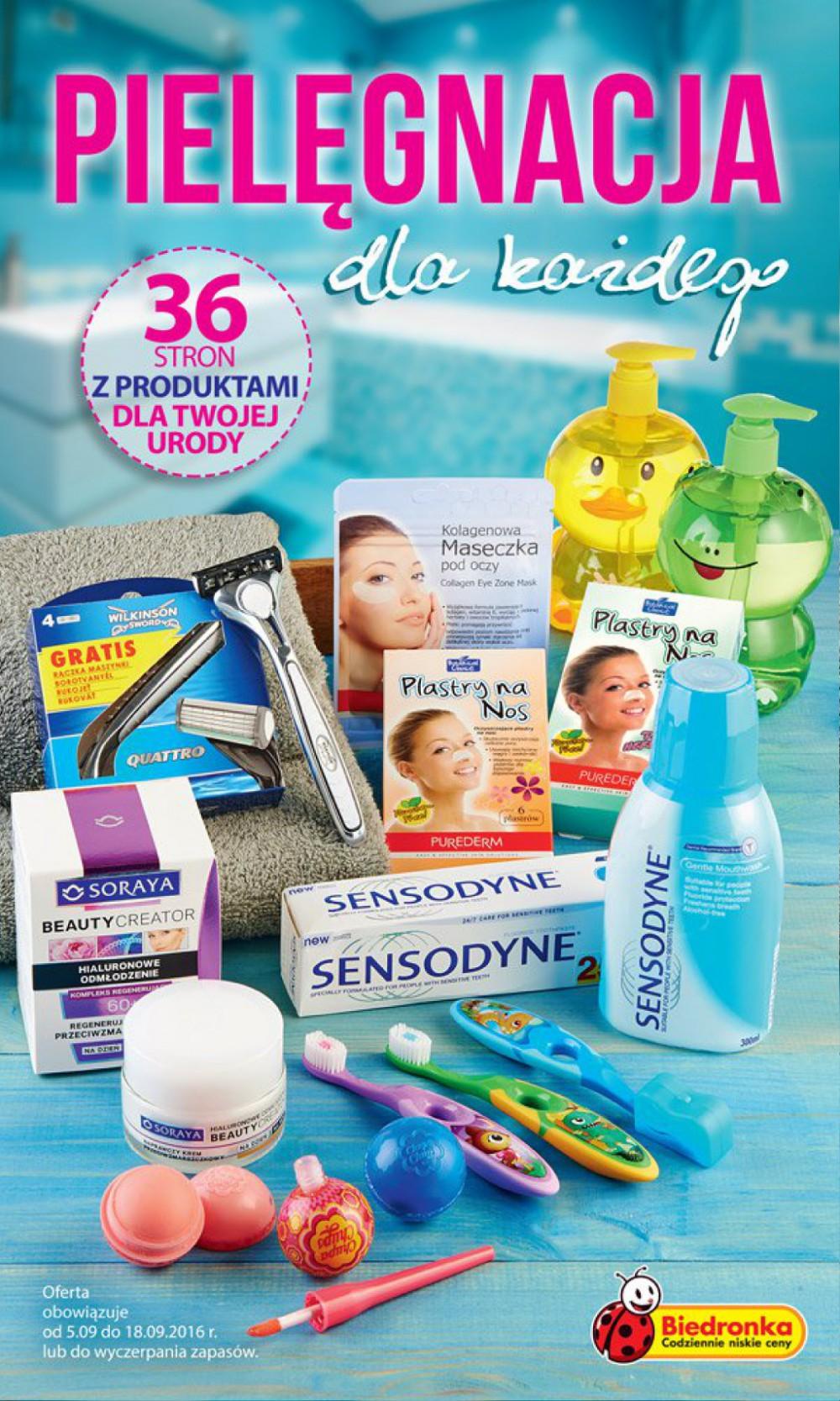 Gazetka promocyjna Biedronka str. 1