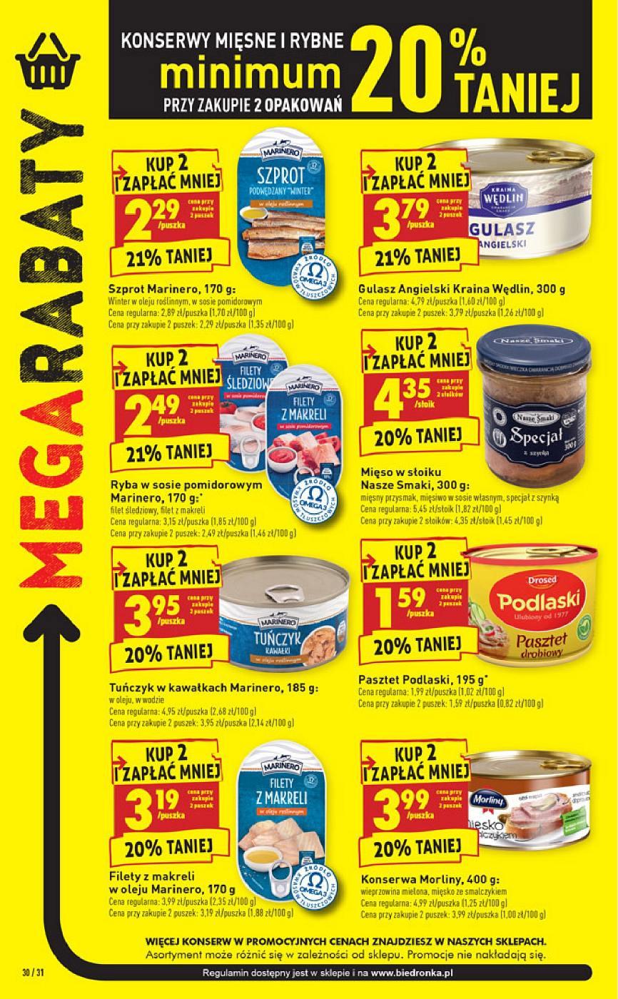 Gazetka promocyjna Biedronka str. 30