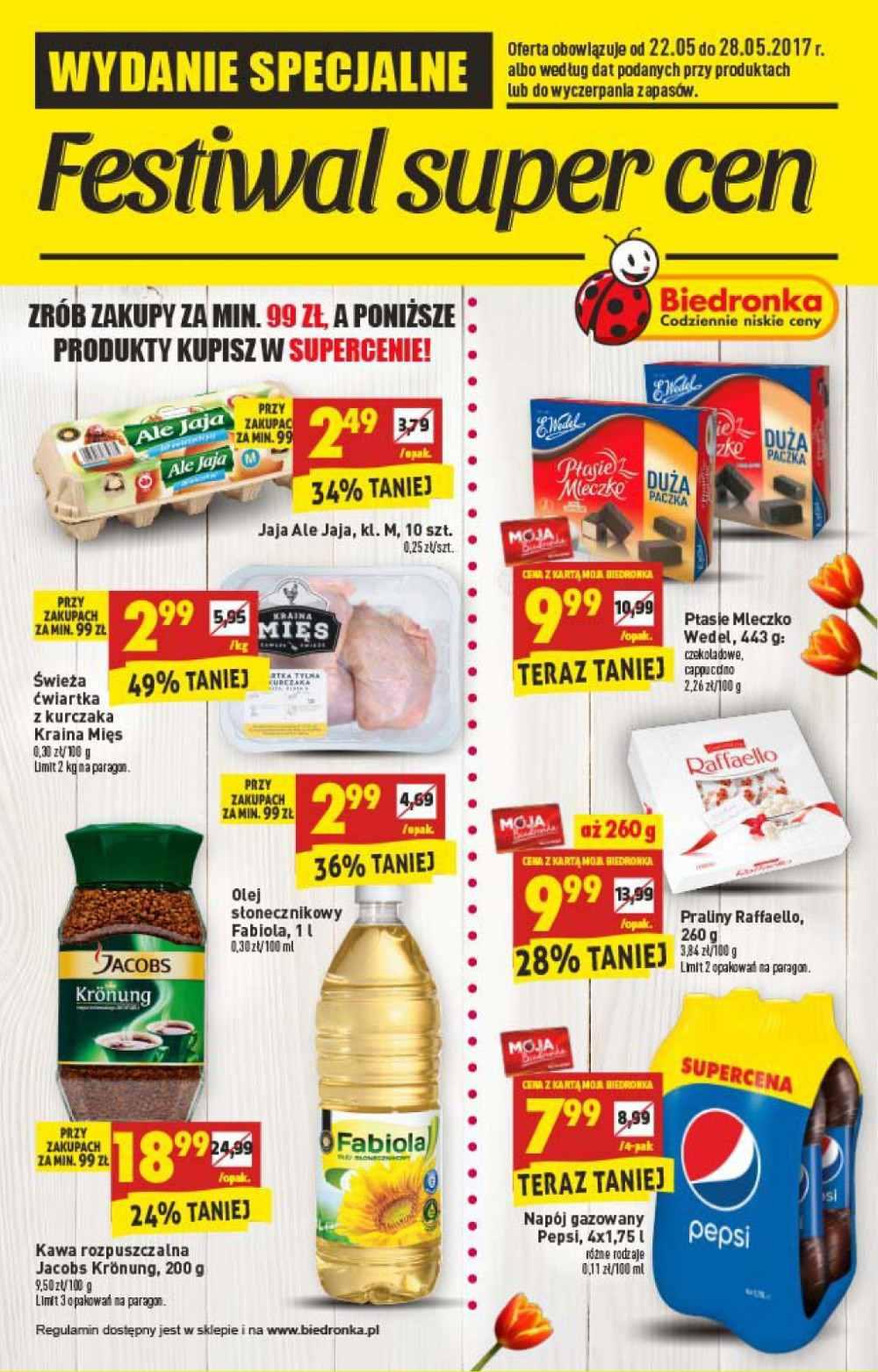 Gazetka promocyjna Biedronka str. 1