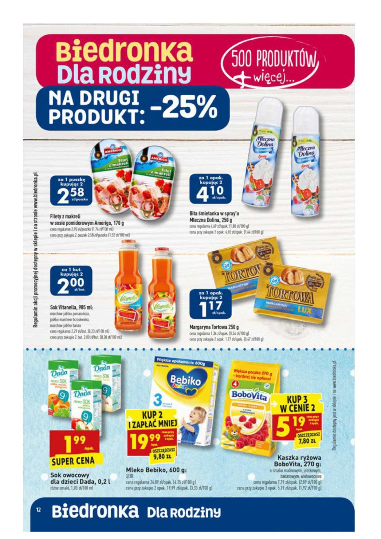 Gazetka promocyjna Biedronka str. 12