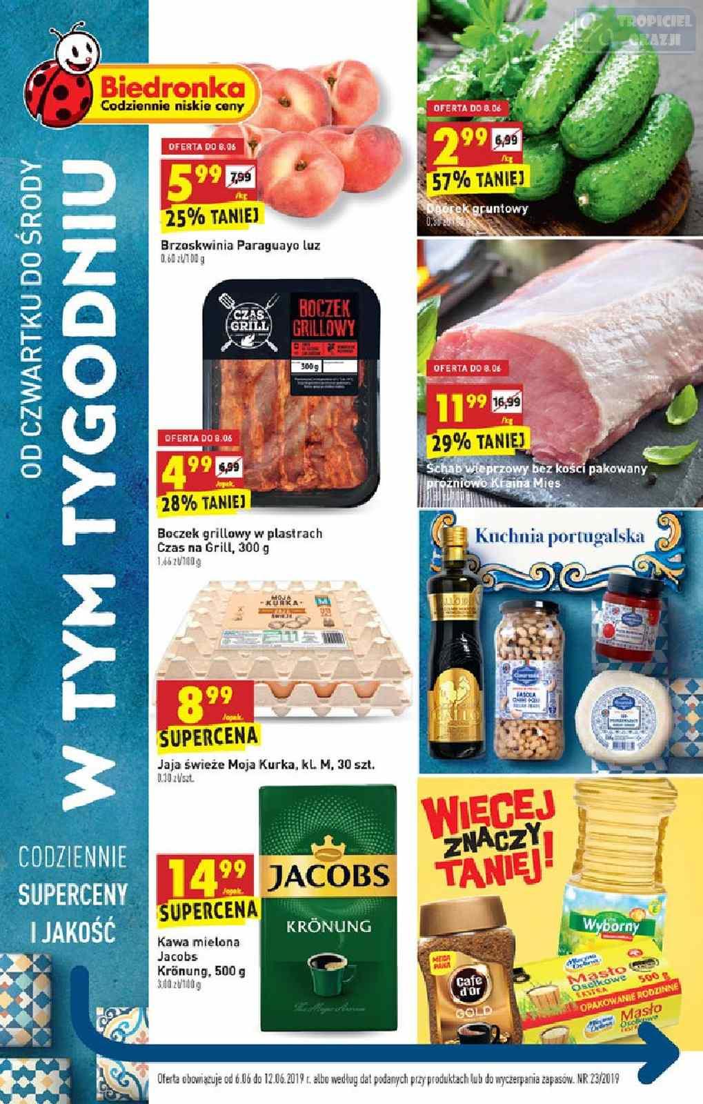 Gazetka promocyjna Biedronka str. 1