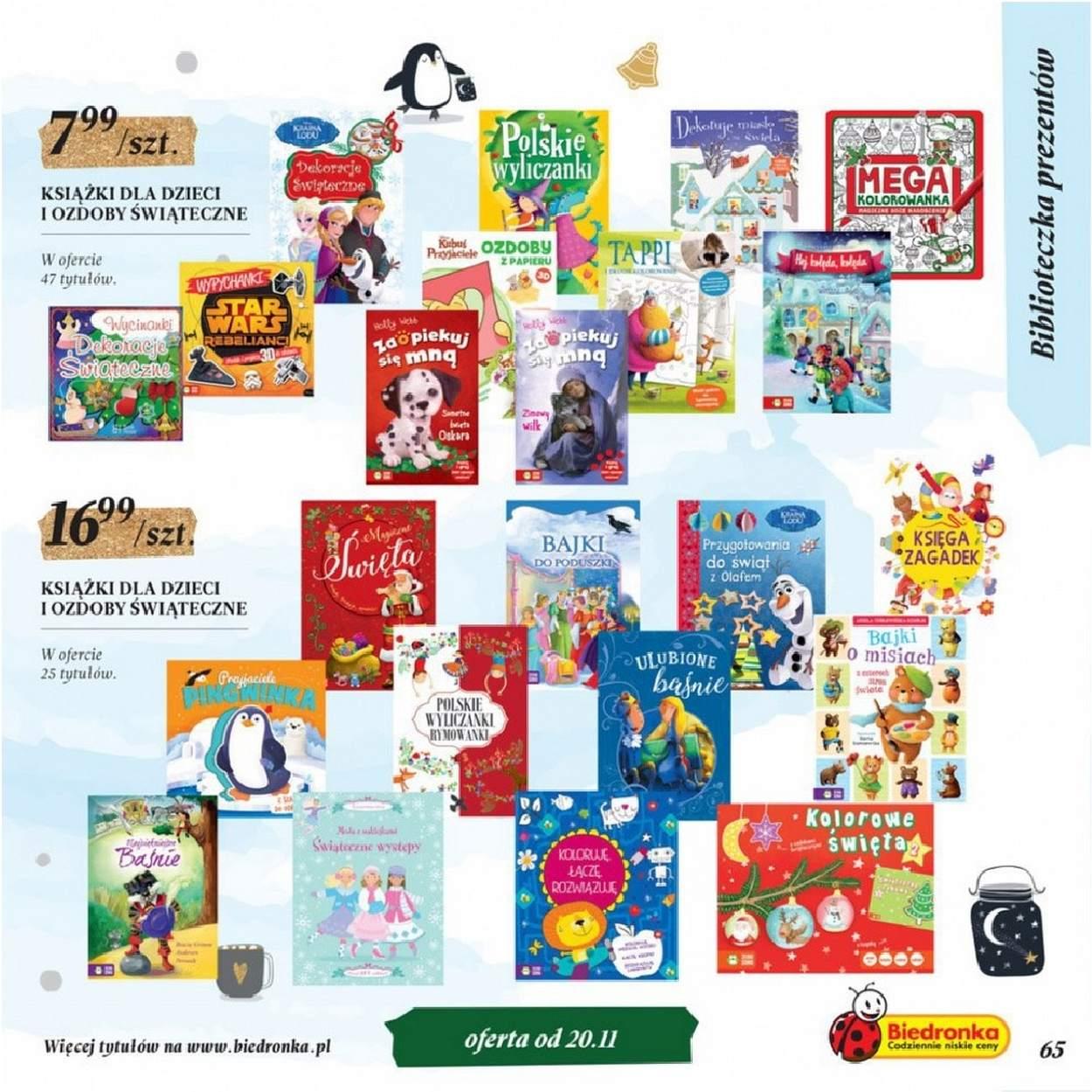 Gazetka promocyjna Biedronka str. 65