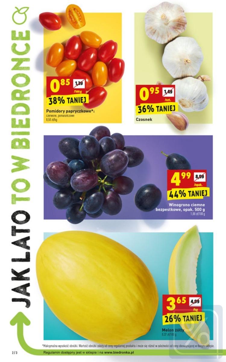 Gazetka promocyjna Biedronka str. 2