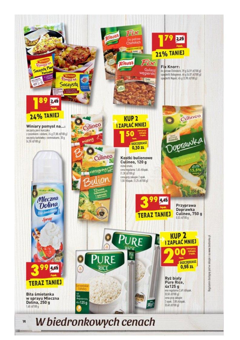 Gazetka promocyjna Biedronka str. 14