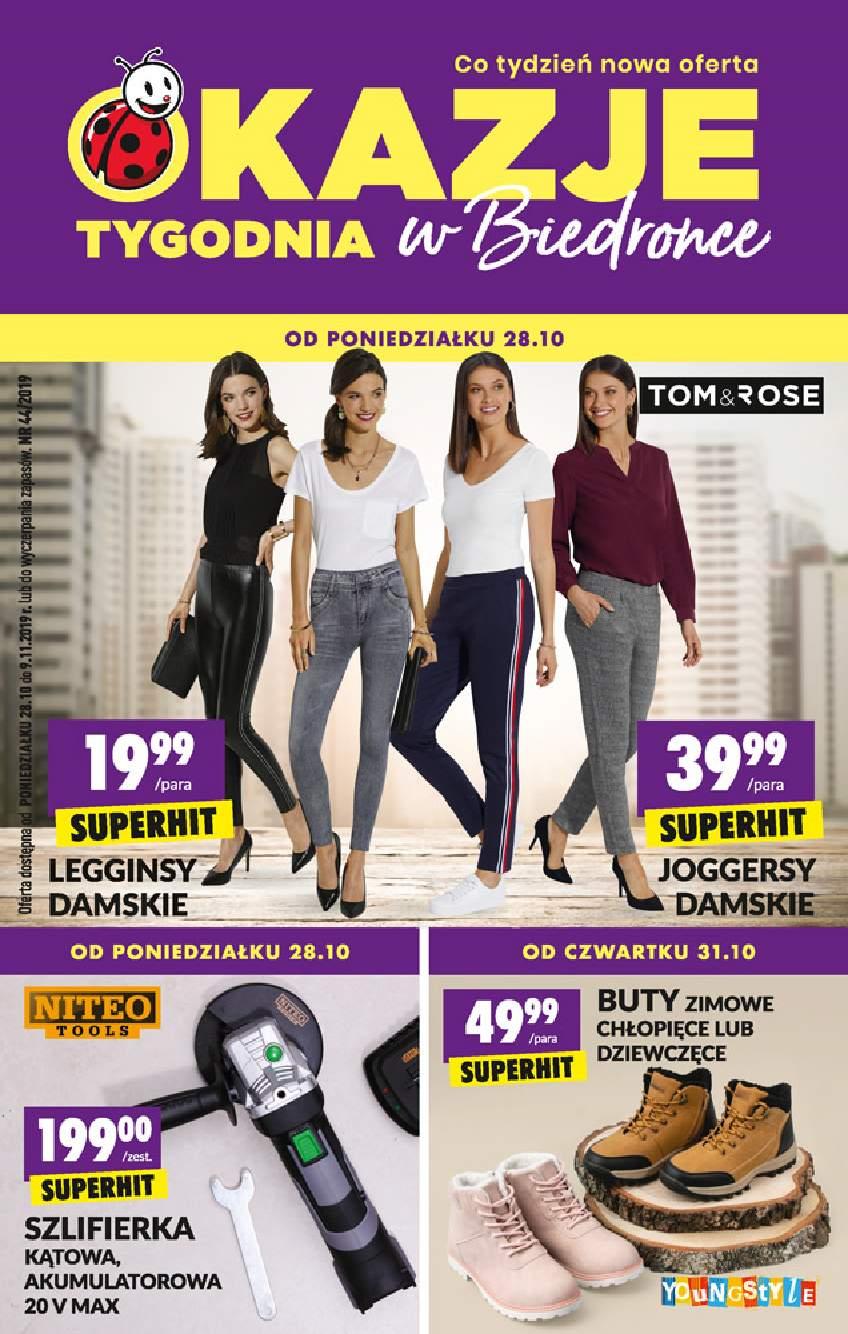 Gazetka promocyjna Biedronka str. 1
