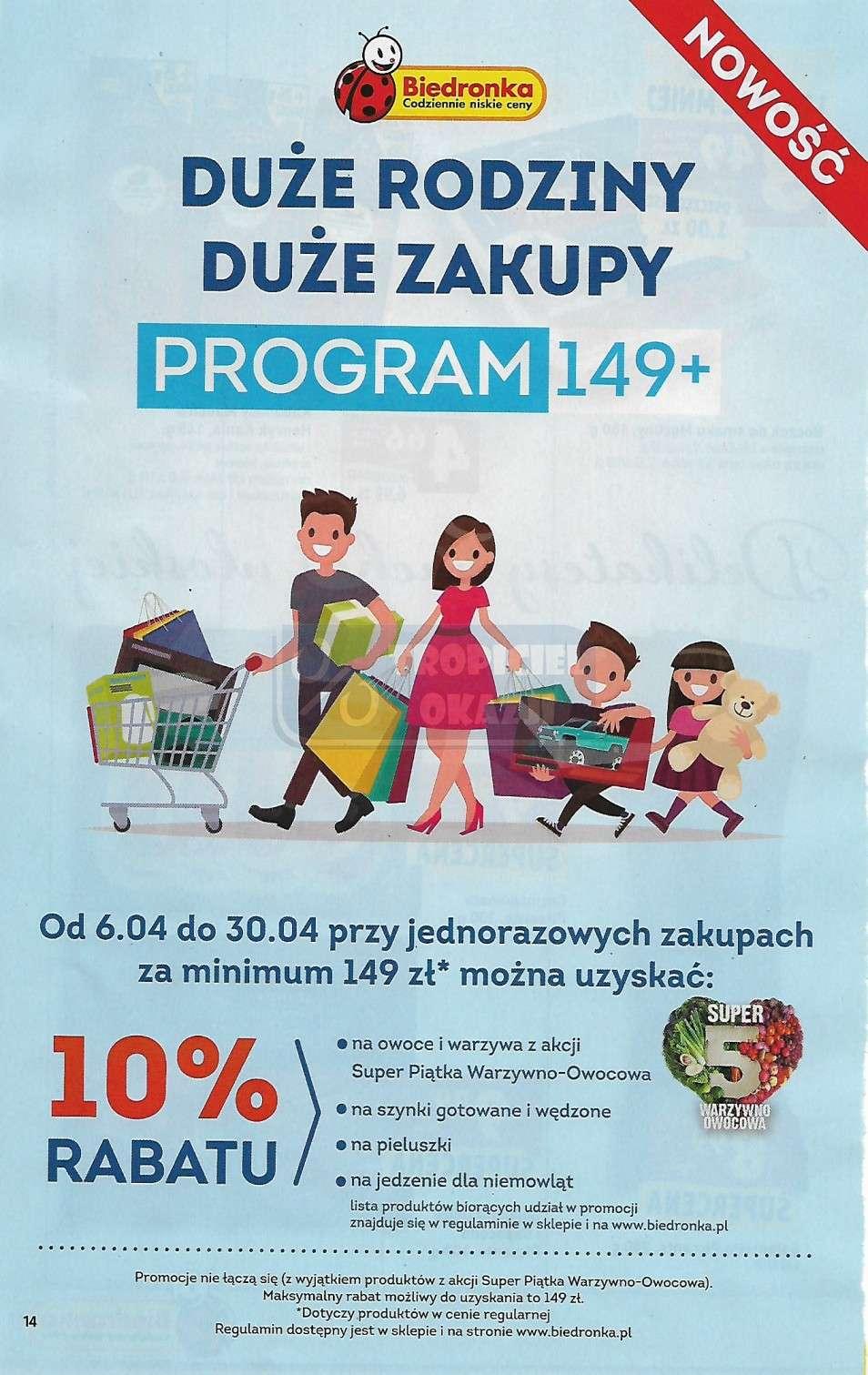 Gazetka promocyjna Biedronka str. 14