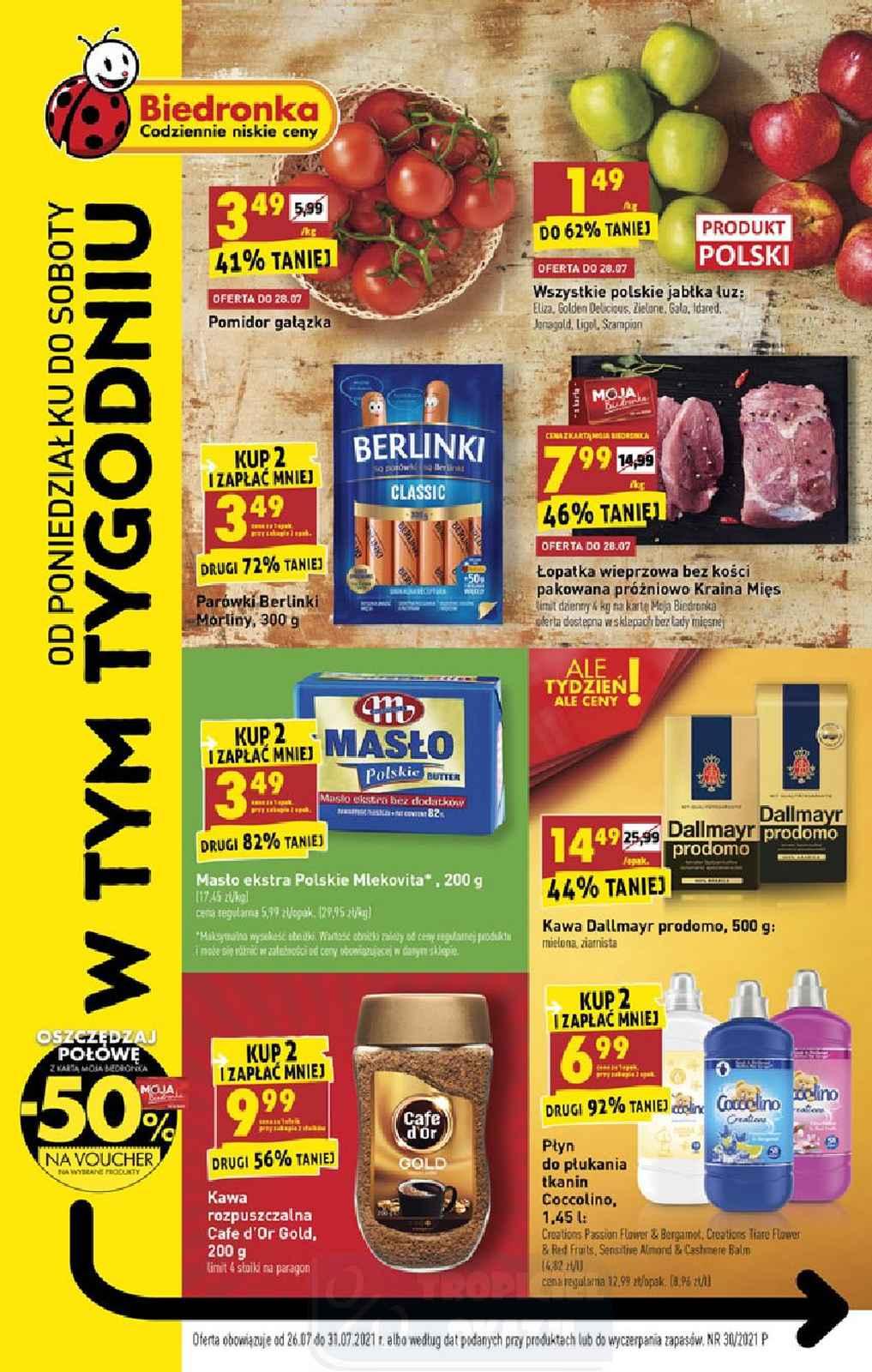 Gazetka promocyjna Biedronka str. 1