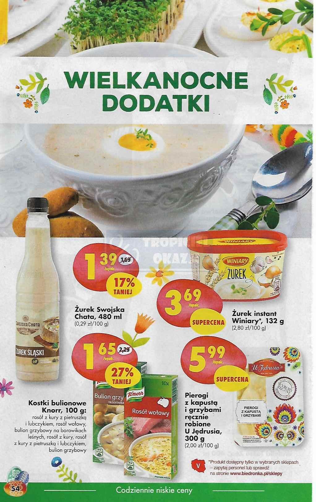 Gazetka promocyjna Biedronka str. 54