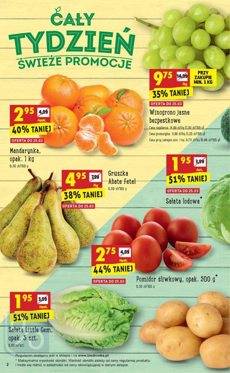 Gazetka promocyjna Biedronka str. 2
