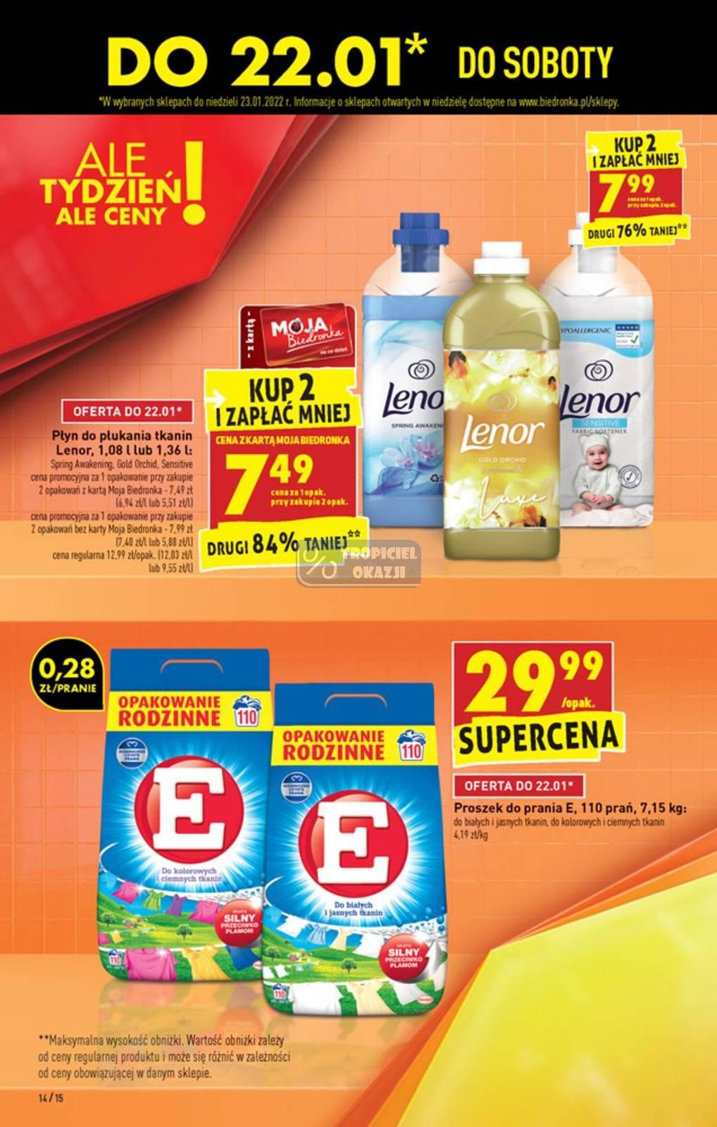 Gazetka promocyjna Biedronka str. 14