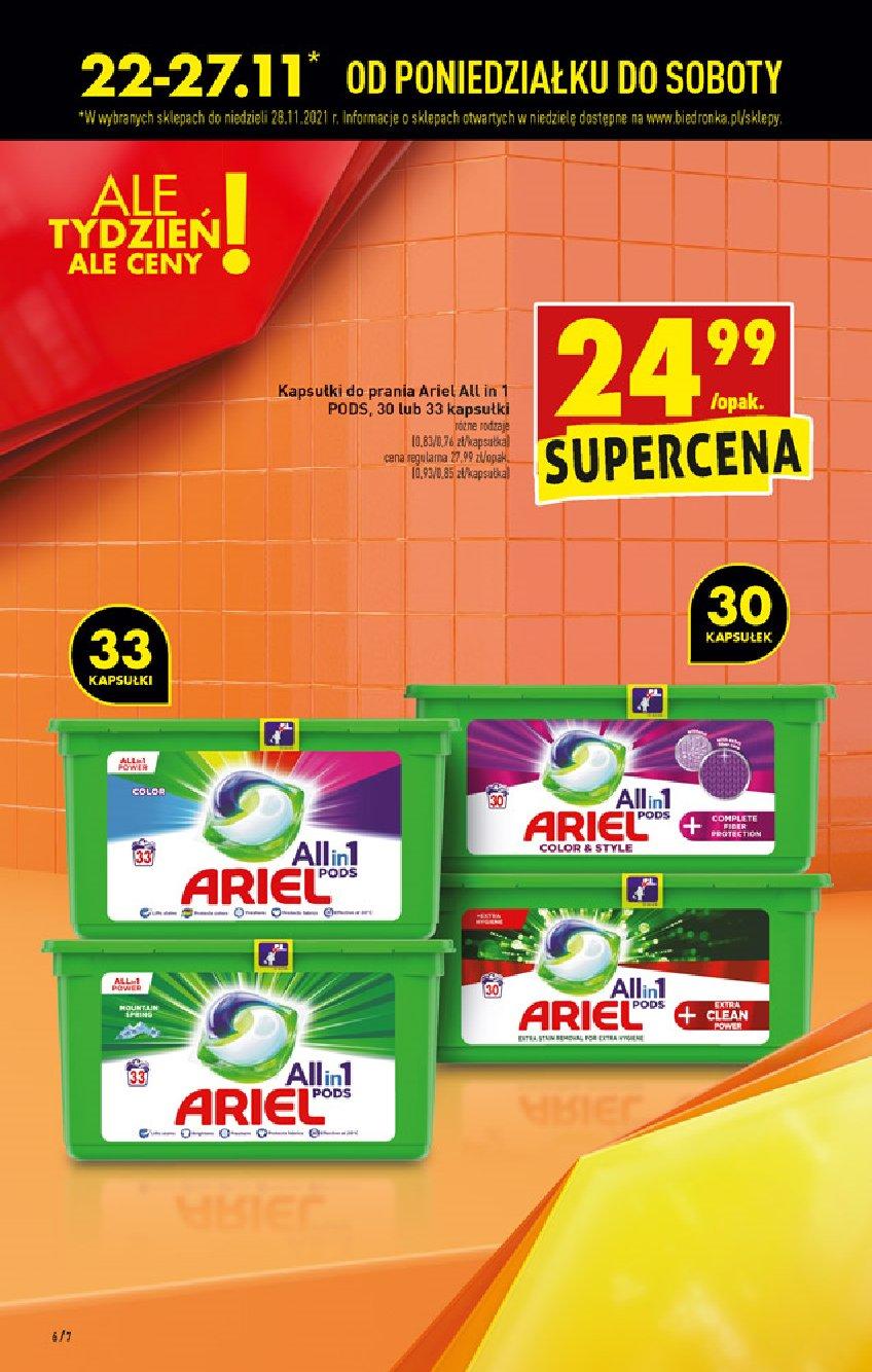 Gazetka promocyjna Biedronka str. 6