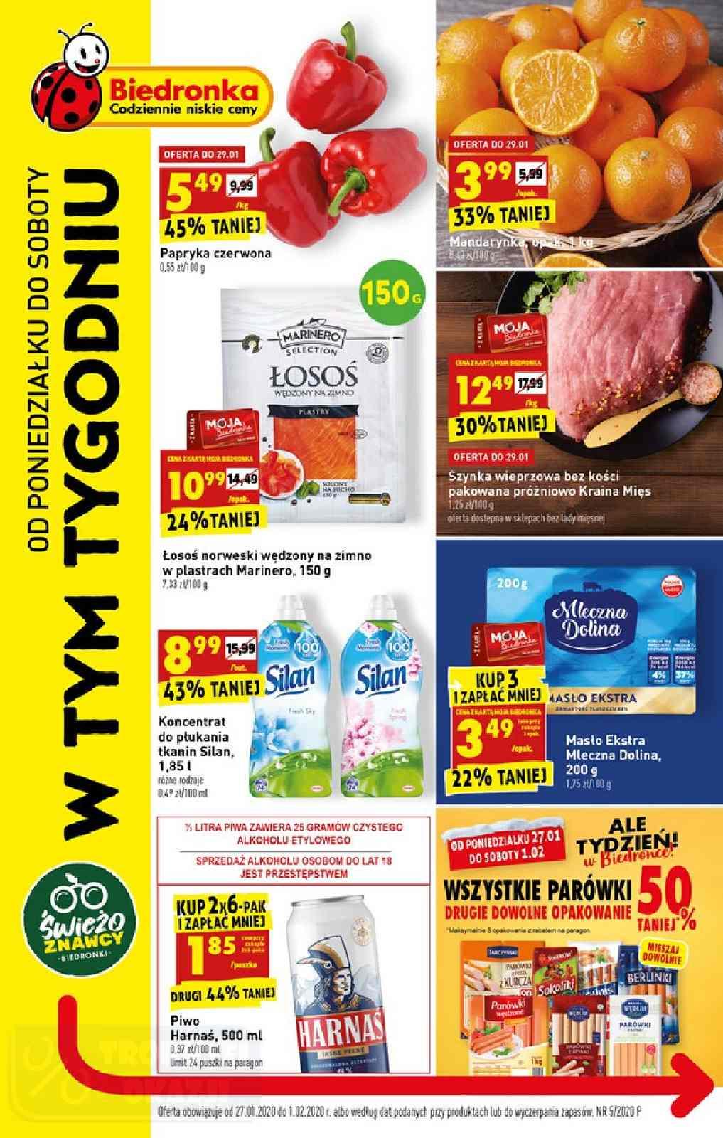 Gazetka promocyjna Biedronka str. 1