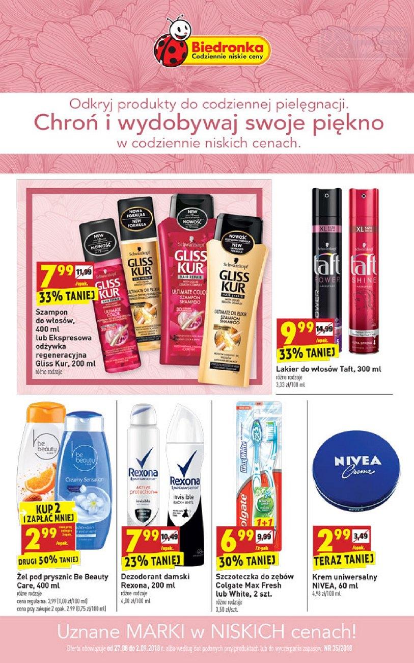 Gazetka promocyjna Biedronka str. 1