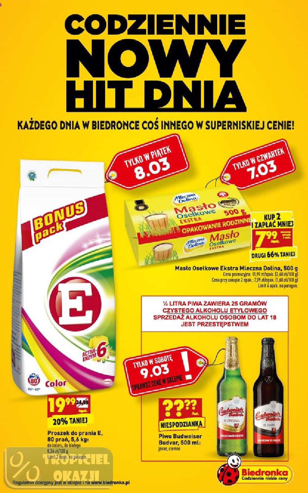 Gazetka promocyjna Biedronka str. 3