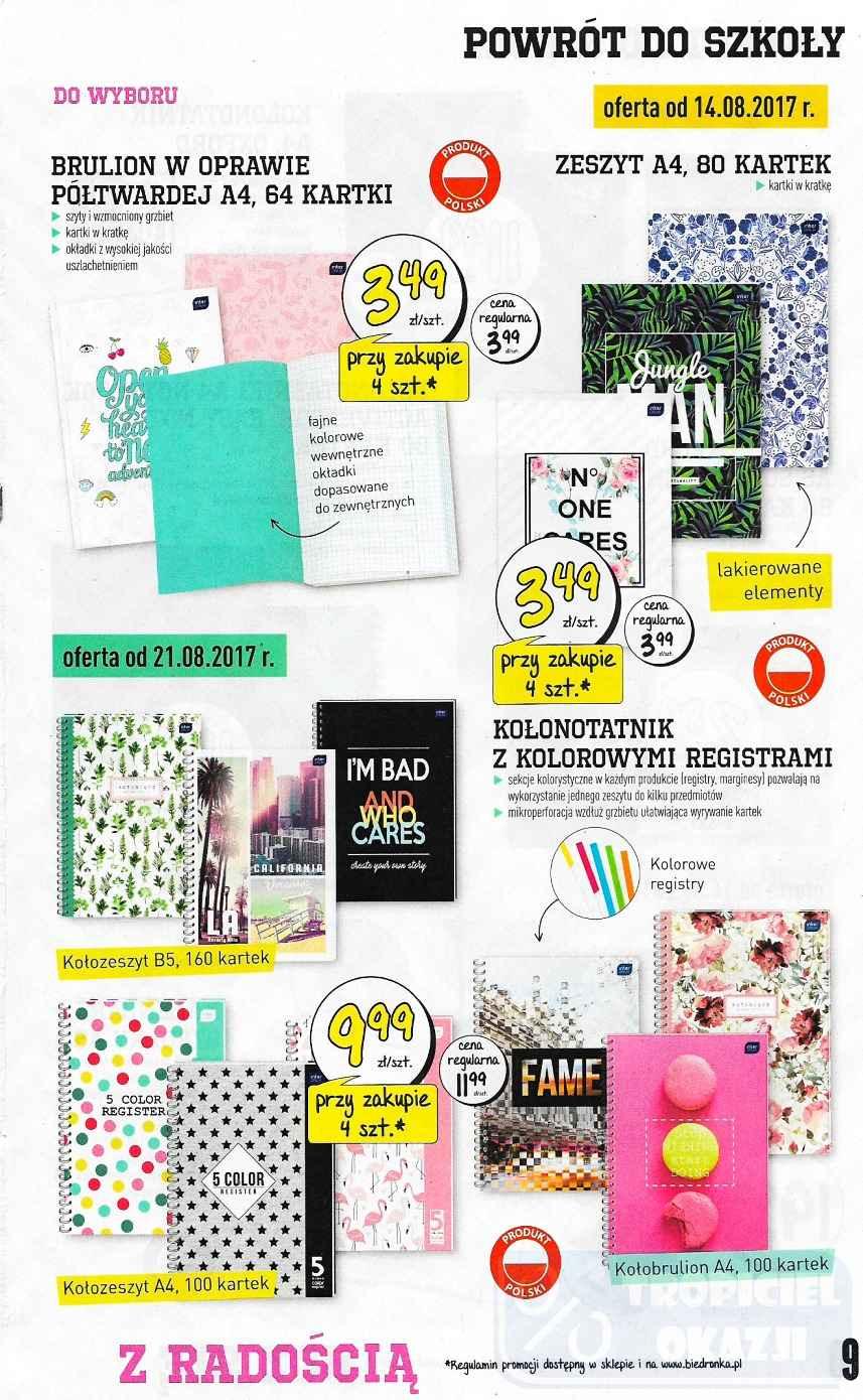 Gazetka promocyjna Biedronka str. 9