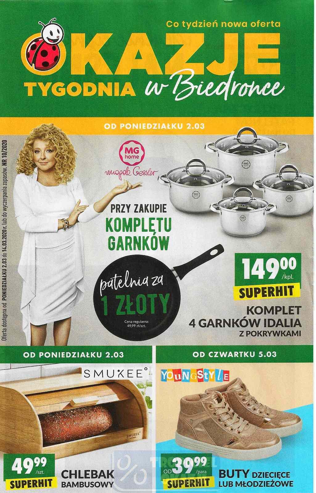 Gazetka promocyjna Biedronka str. 1